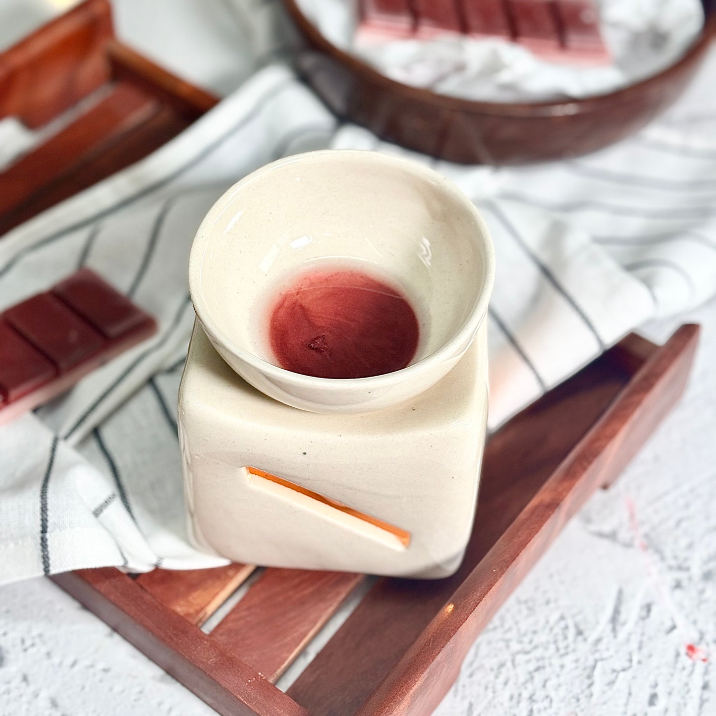 Geranium Essential oil infused Wax Melt Snap Bar
