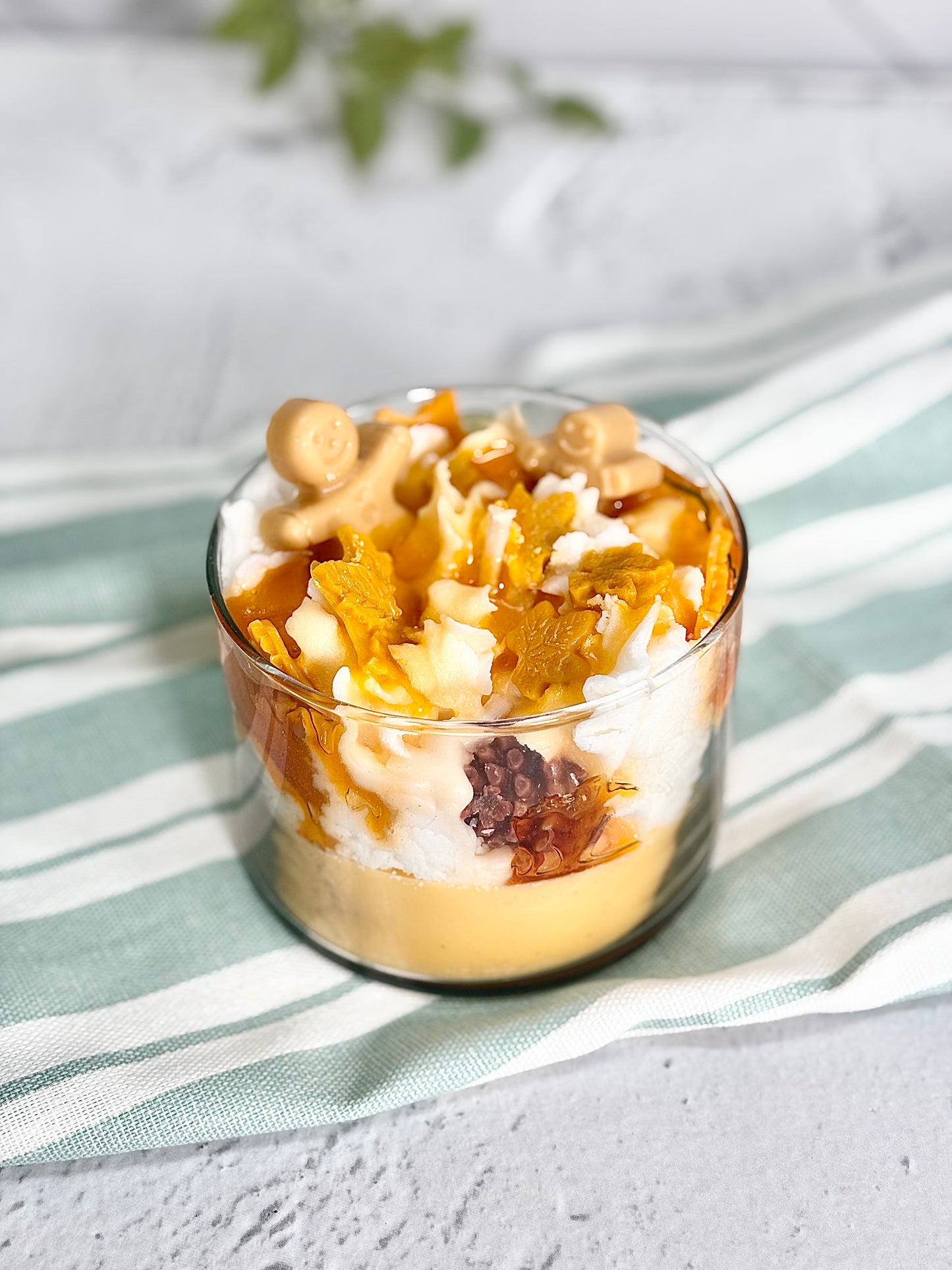 Cozy Winter Jam Dessert Candle
