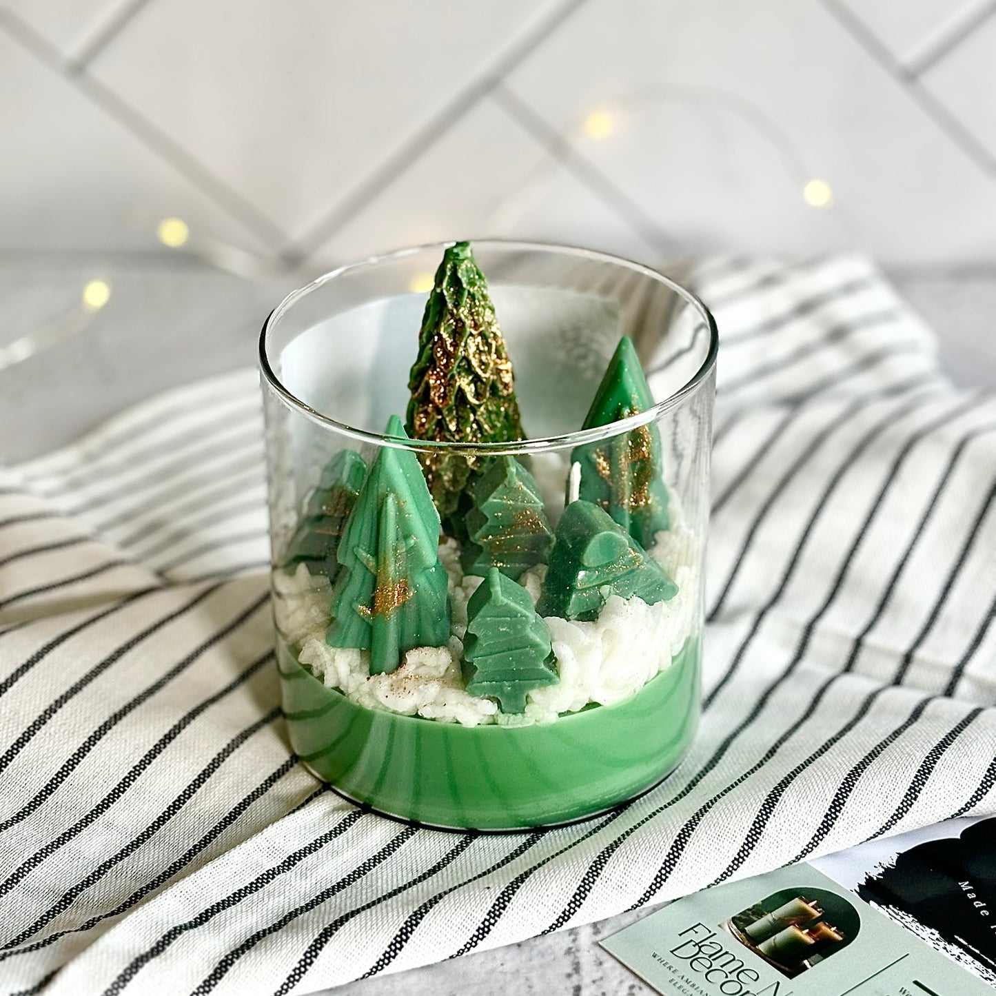 Winter Forest Decorative Soy Scented Candle | Holidays