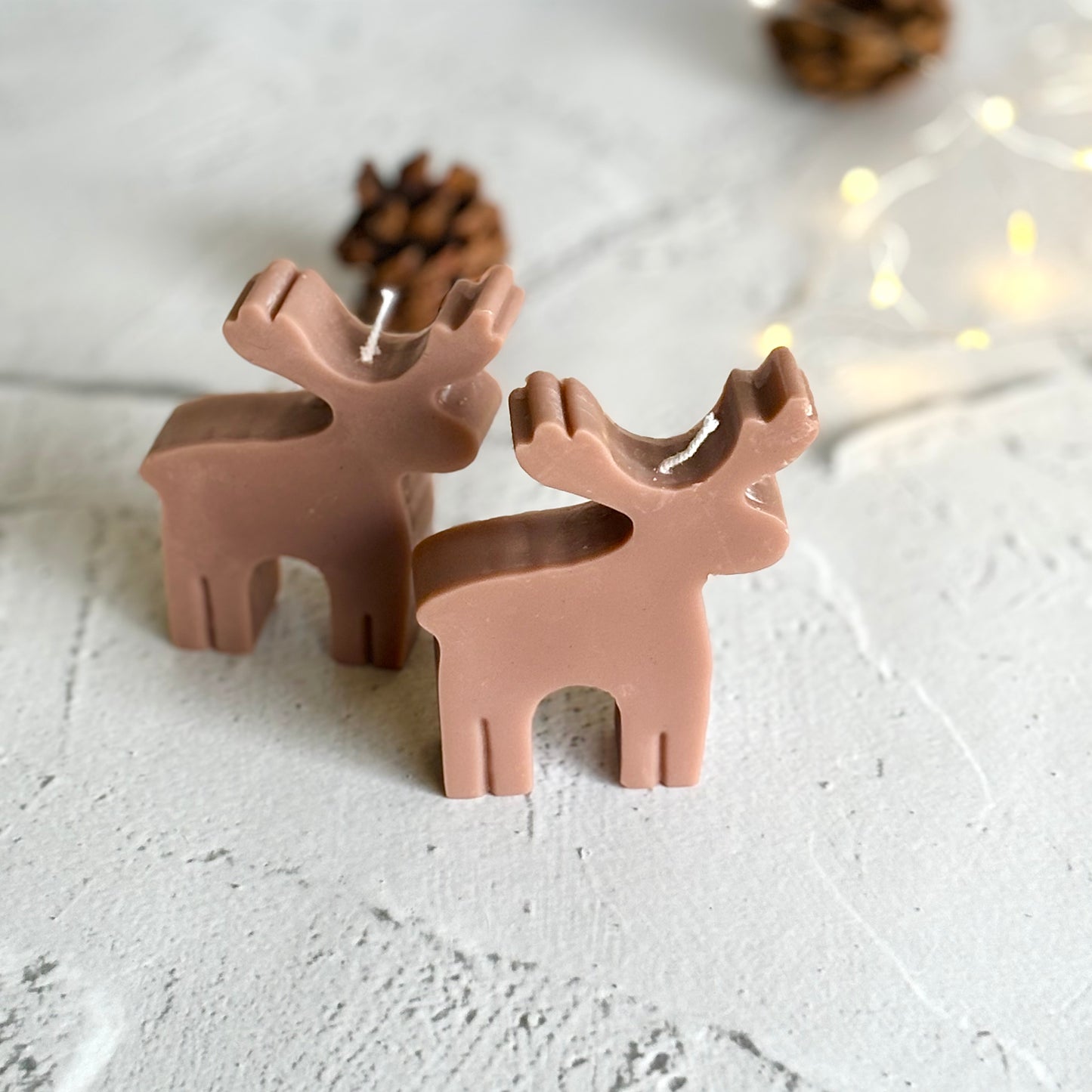 Brown Deer Soy Scented Candle | Set of 2 | Coffee Scented