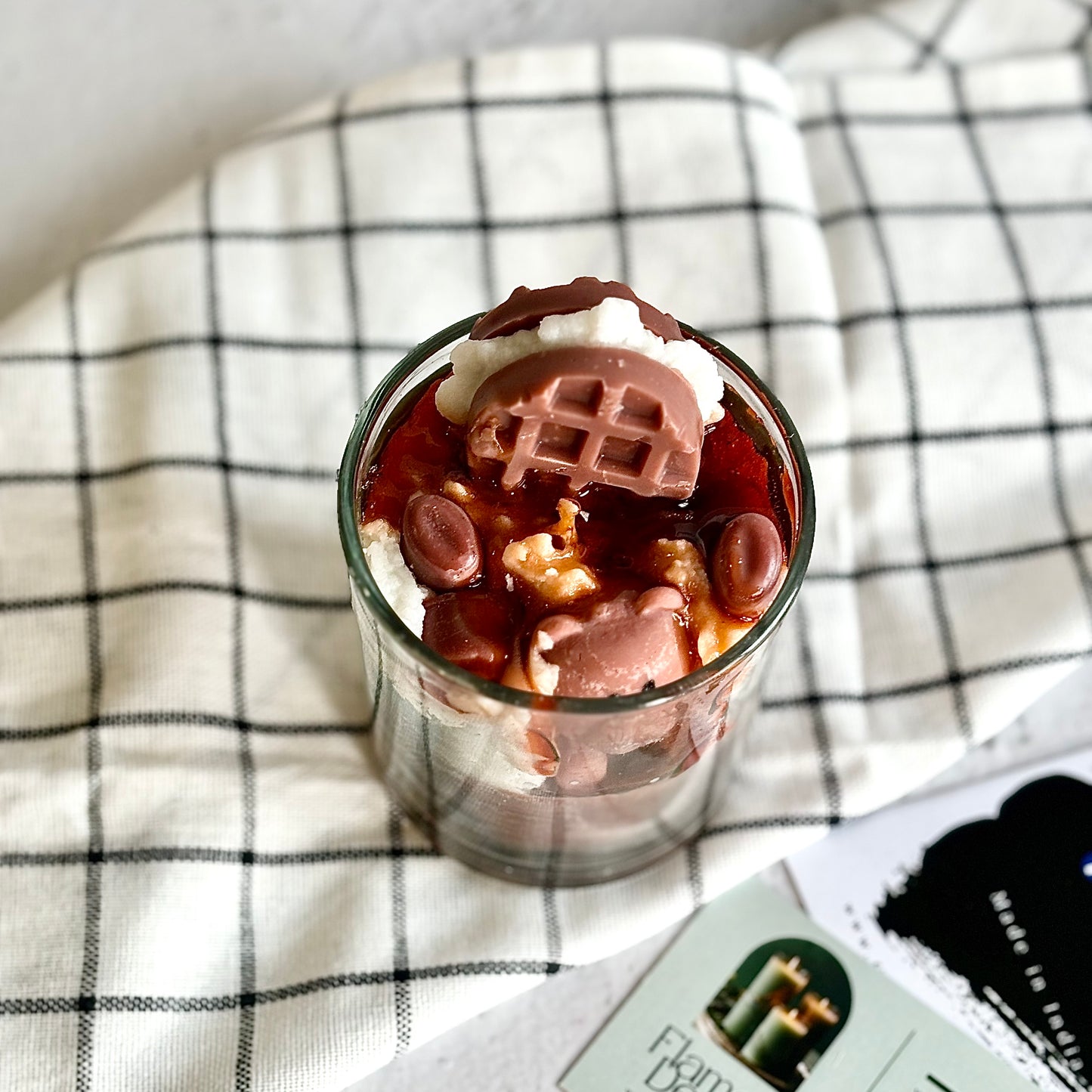 Coffee & Vanilla Loaded Dessert Decorative Soy Scented Candle