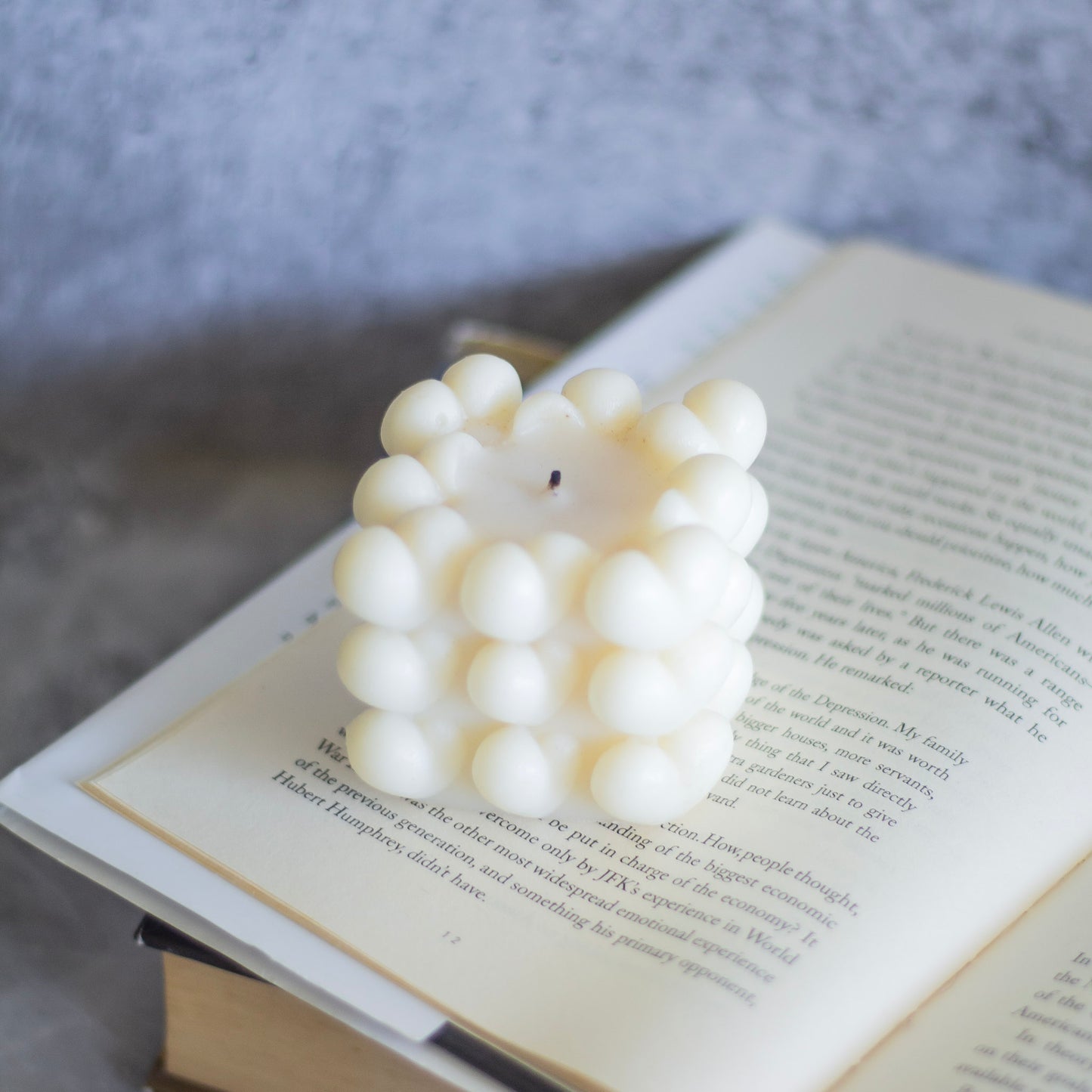 Little Hearts Bubble Candle | Set of 2