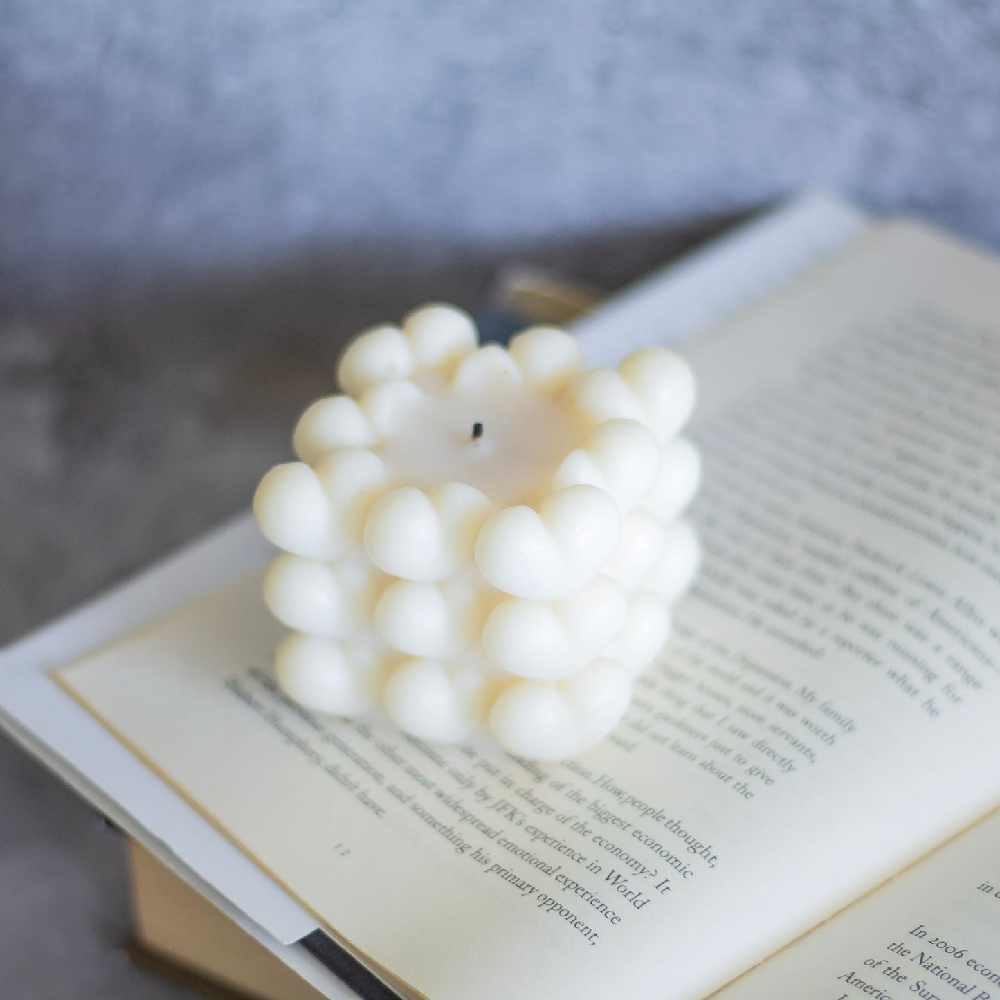 Little Hearts Bubble Candle | Set of 2