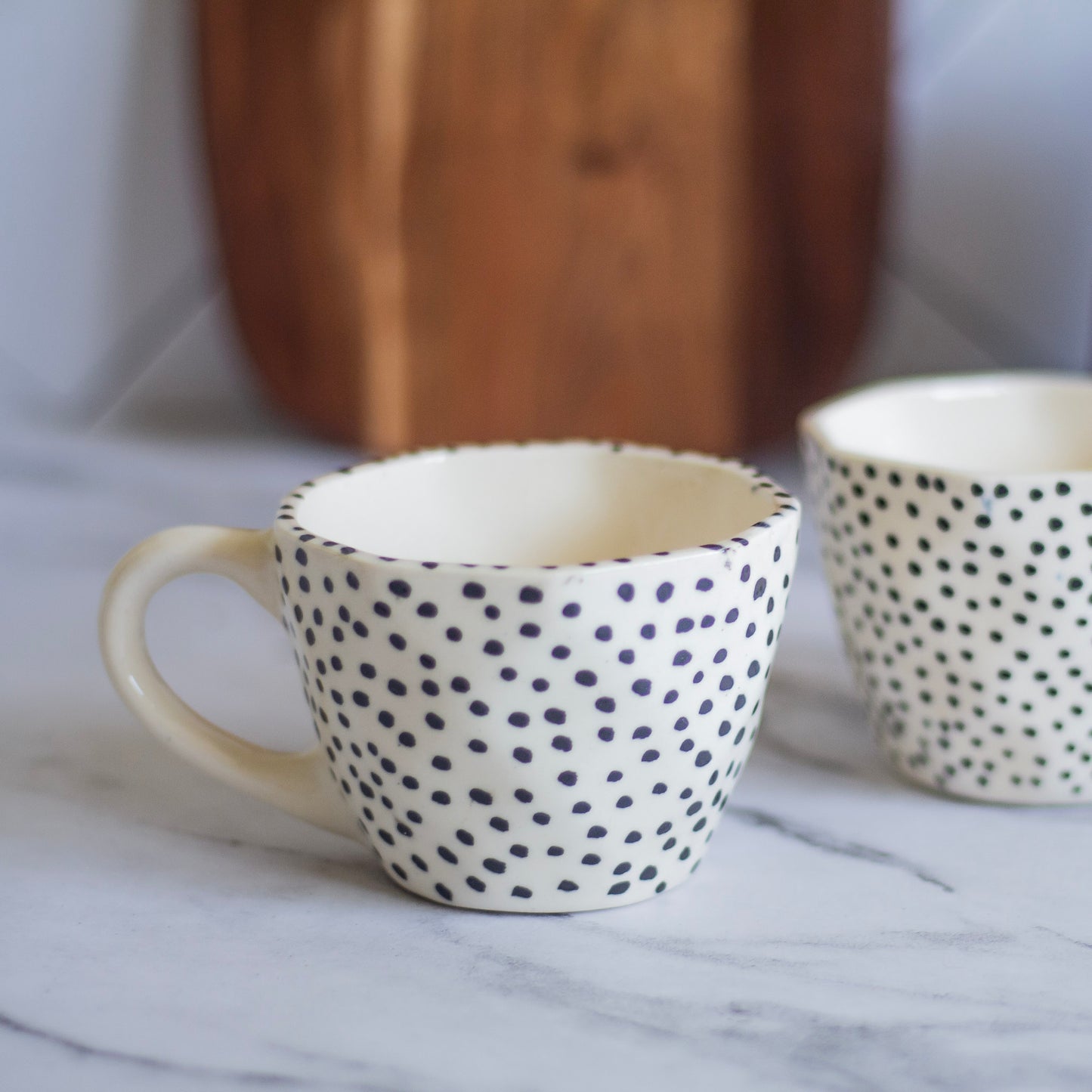 Small Polka Dot Coffee Mug