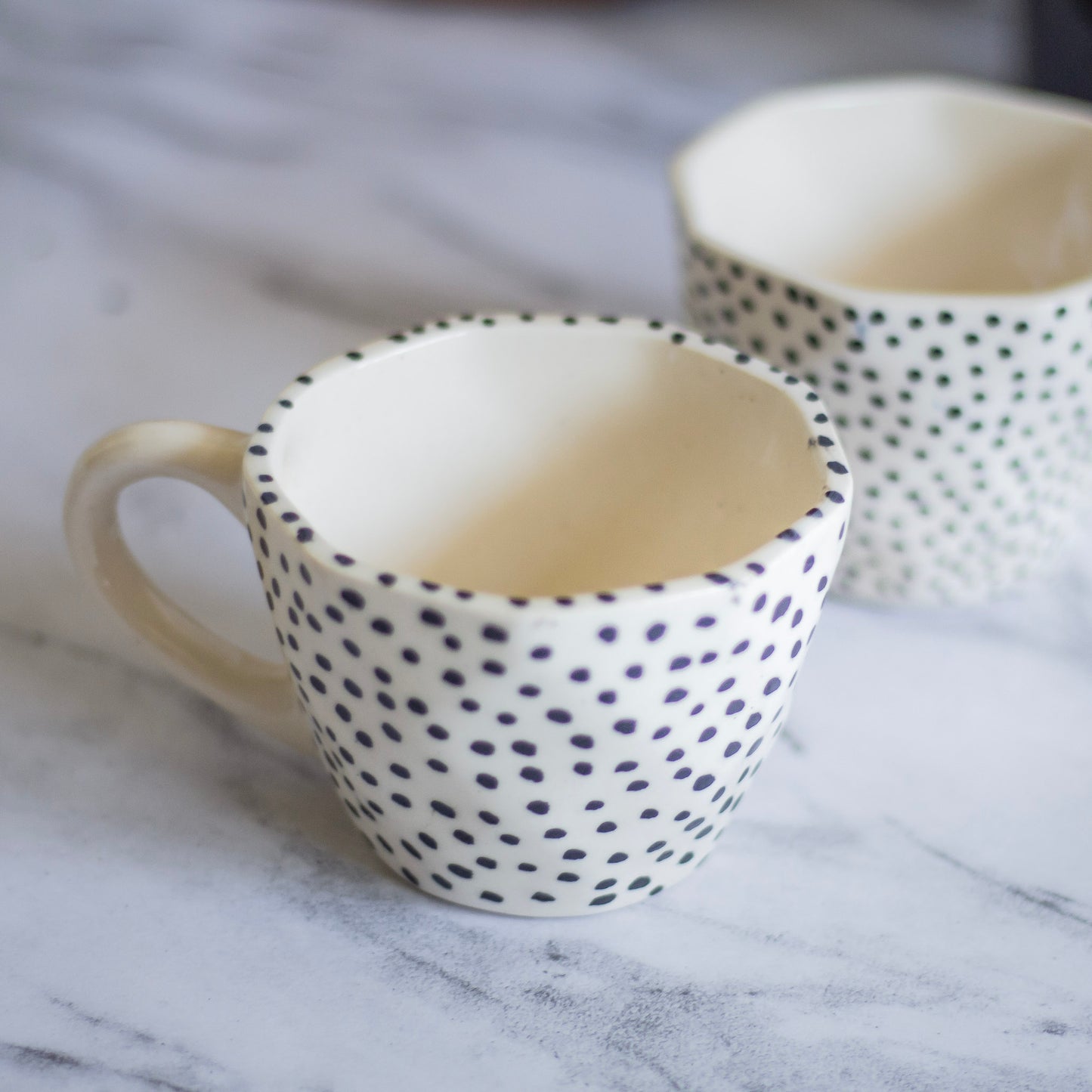 Small Polka Dot Coffee Mug