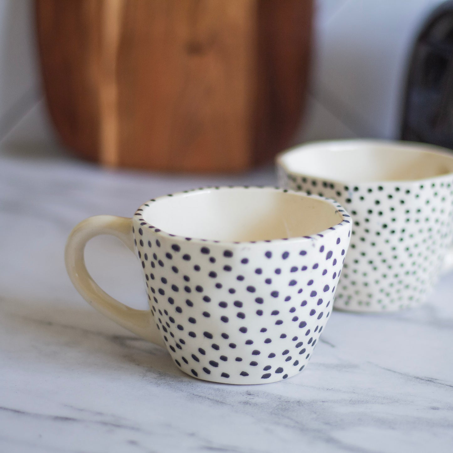 Small Polka Dot Coffee Mug