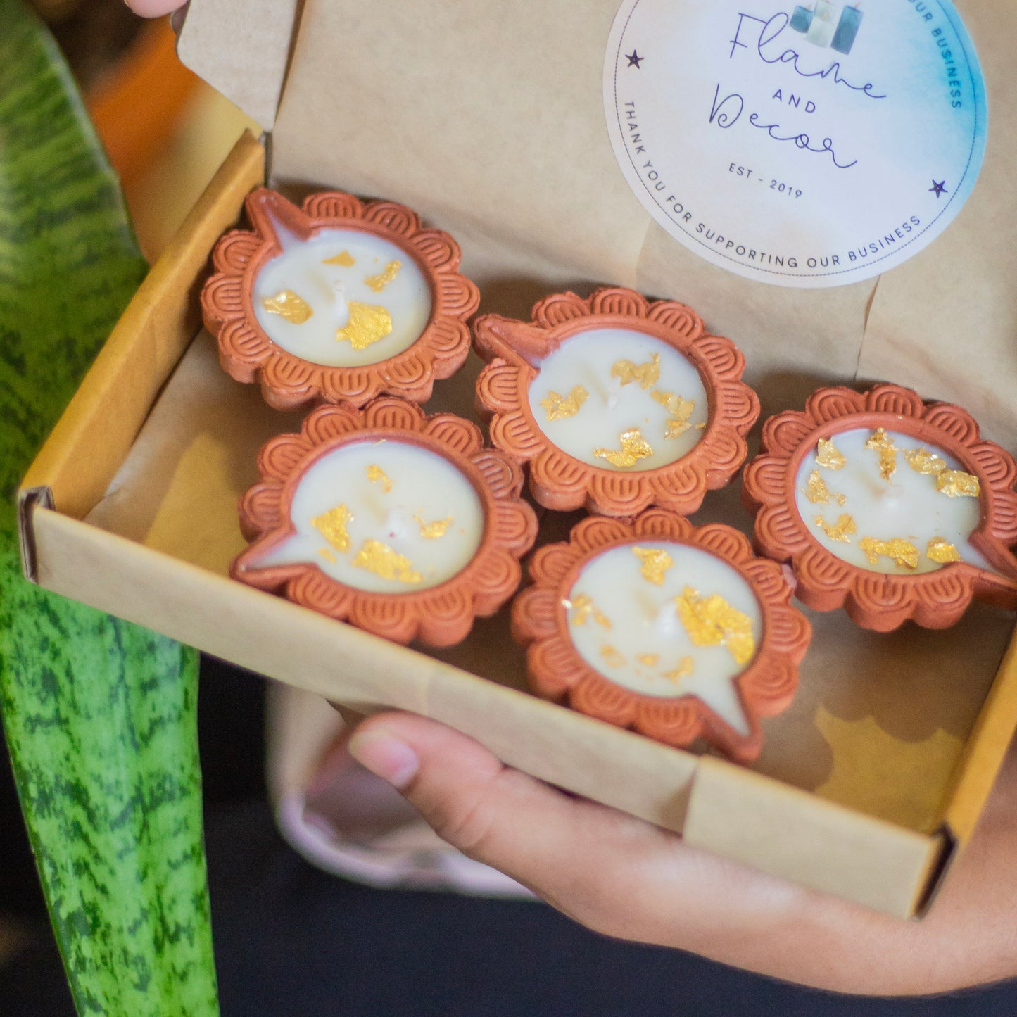 Diya Soy Candles | Pack of 5