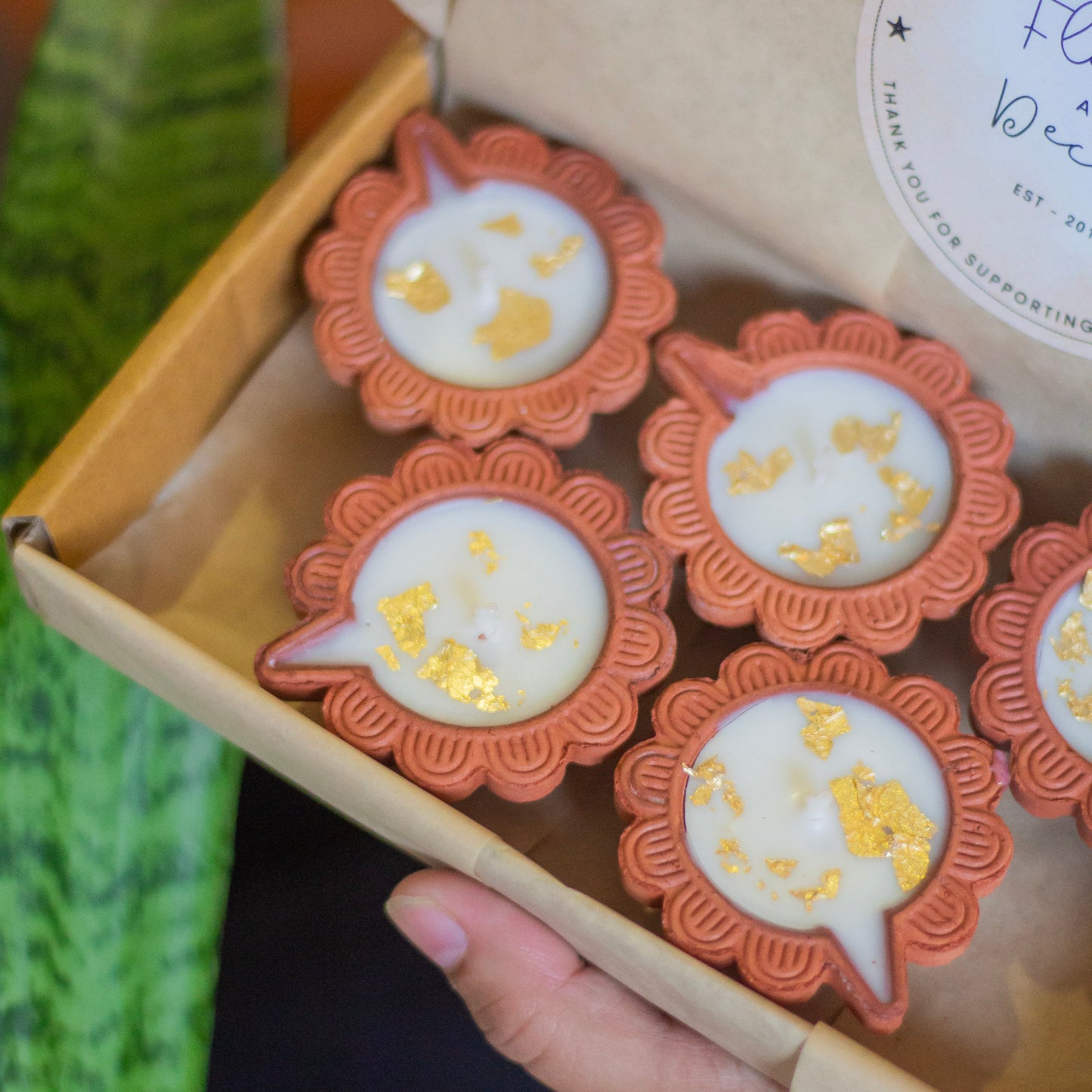 Diya Soy Candles | Pack of 5
