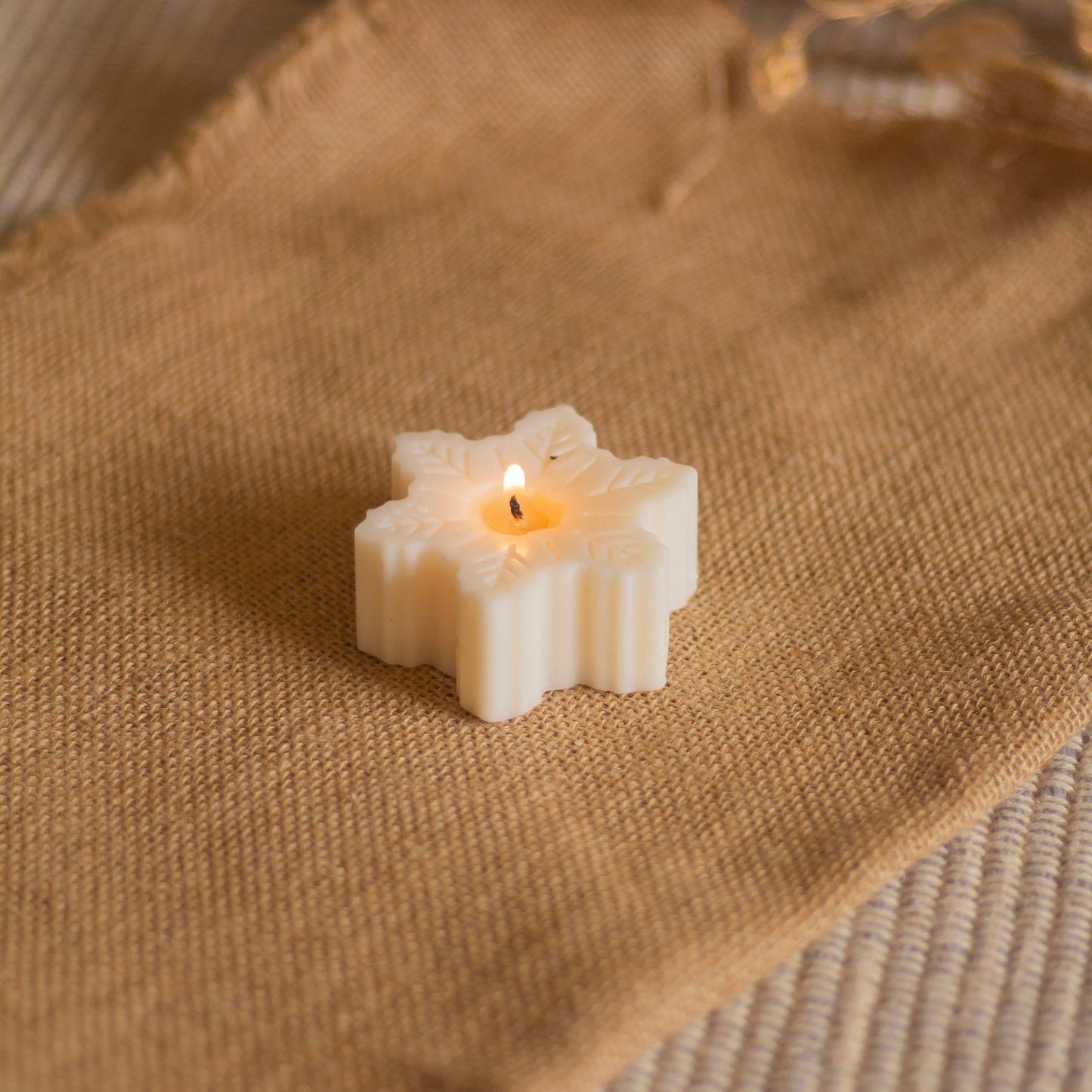 Snowflake Soy Candle | Pack of 5