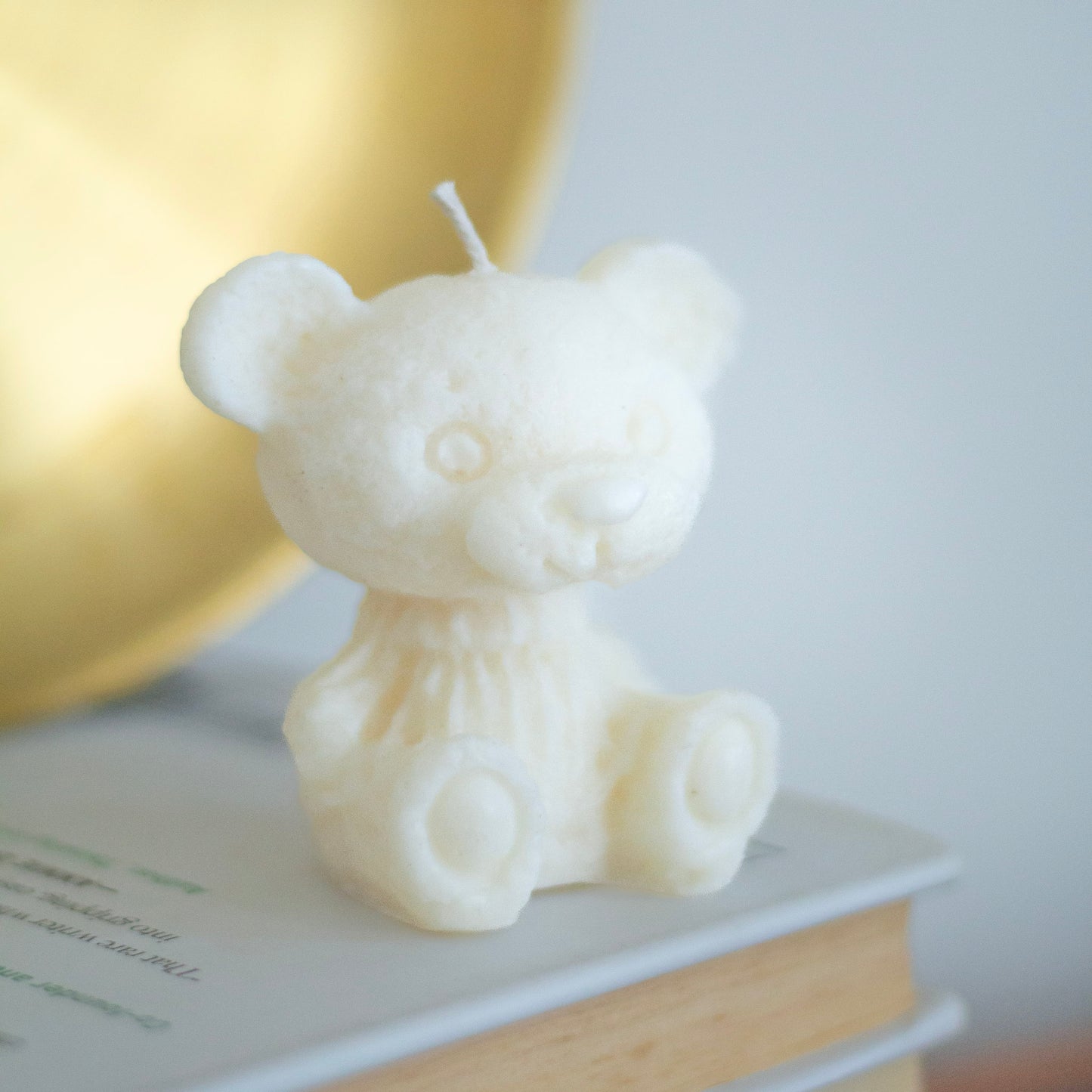 Teddy Decorative Soy Scented Candle set of 3