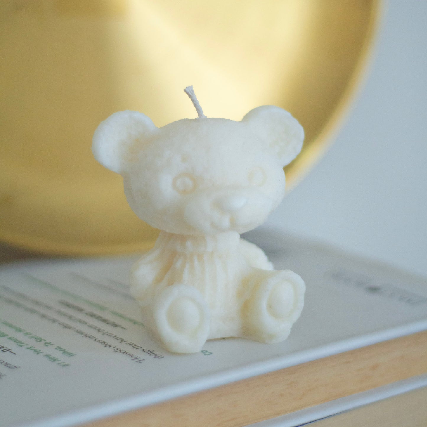 Teddy Decorative Soy Scented Candle set of 3
