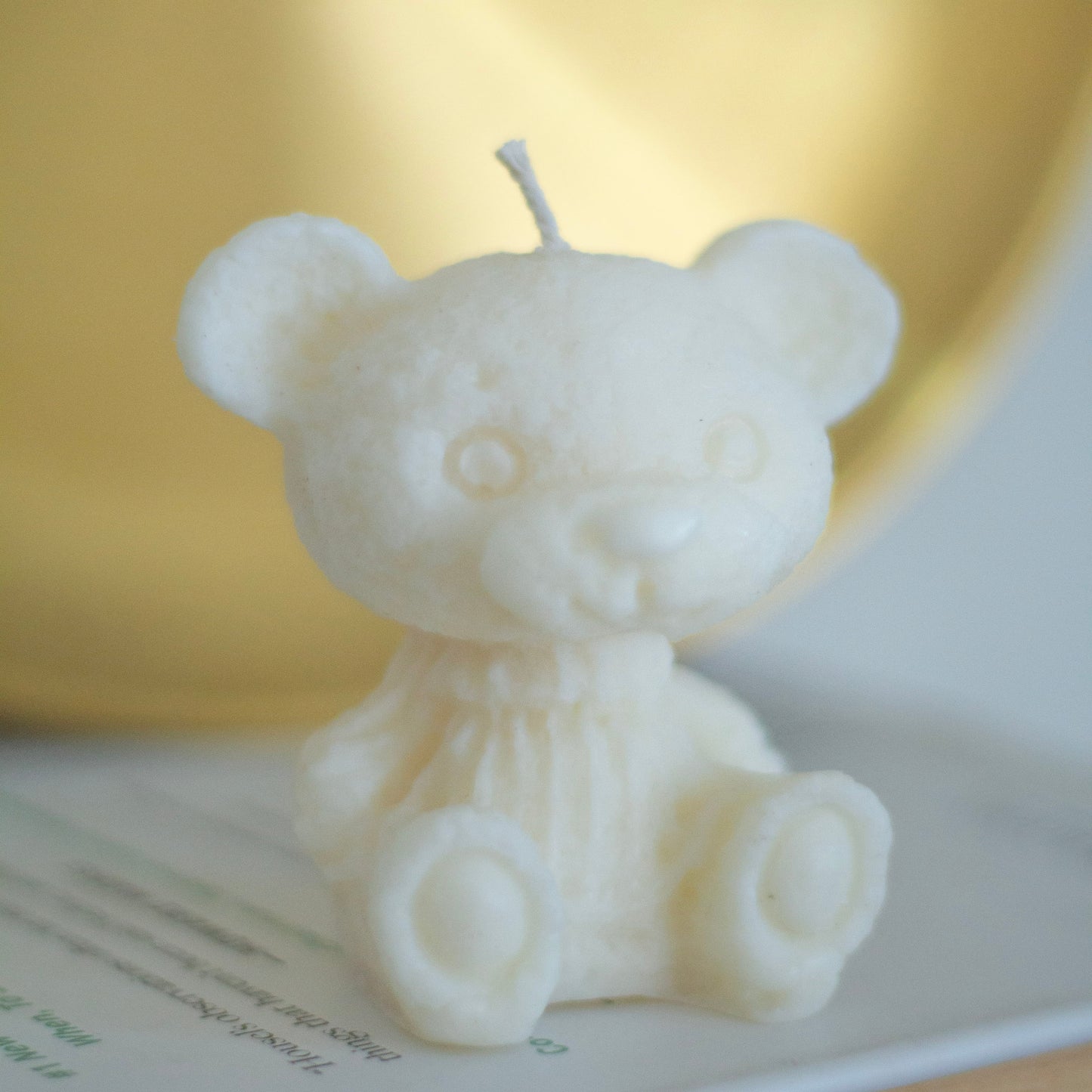 Teddy Decorative Soy Scented Candle set of 3