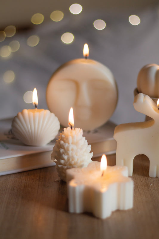 Deer & Pumpkin Candle Combo No 3 | Set of 8 Candles | Soy Candle