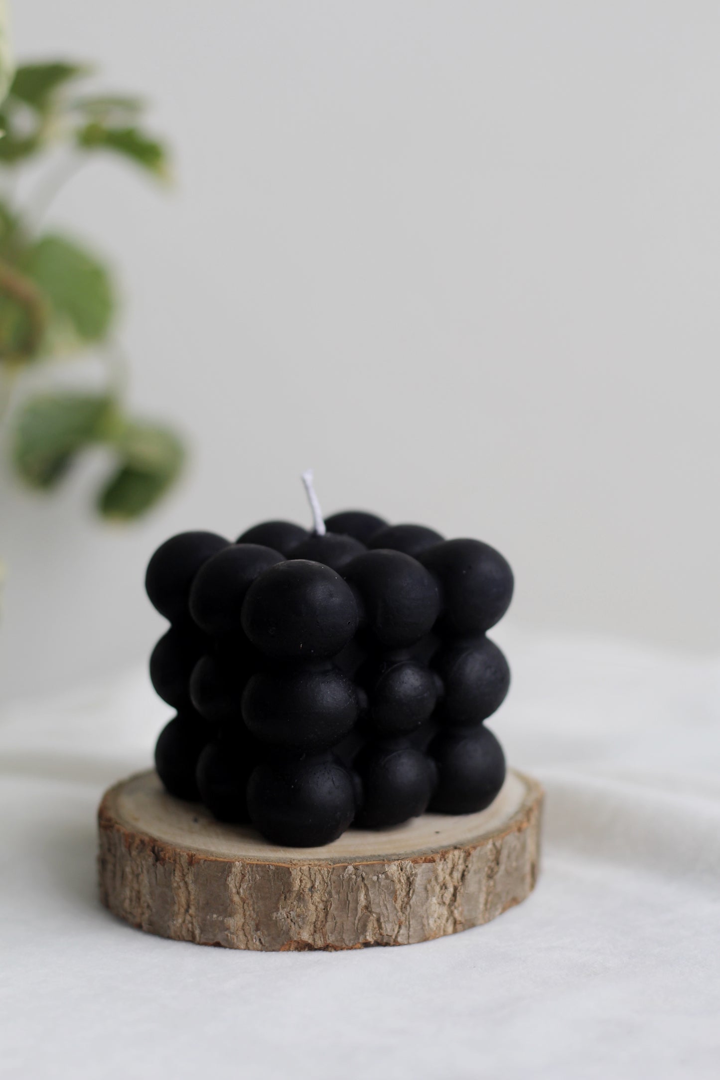 Black Cloud Bubble Soy Candle | Pack Of 3