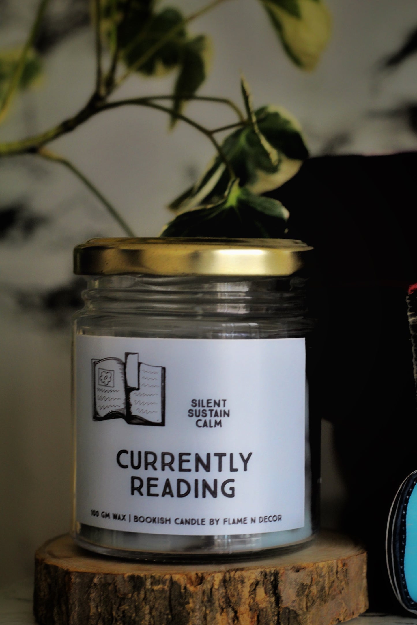 Currently Reading | Soy Candle