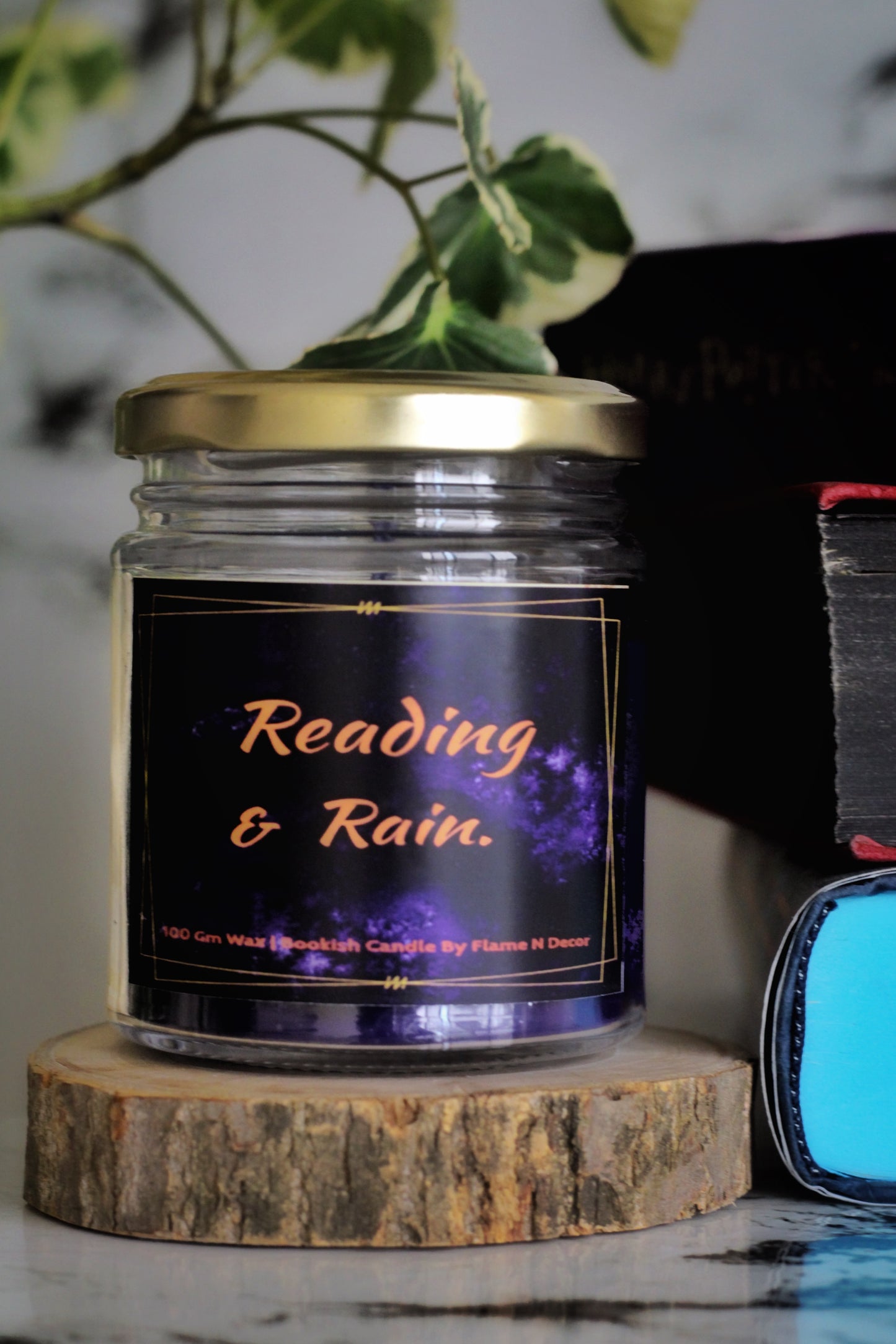 Reading & Rain | Soy Candle set of 2