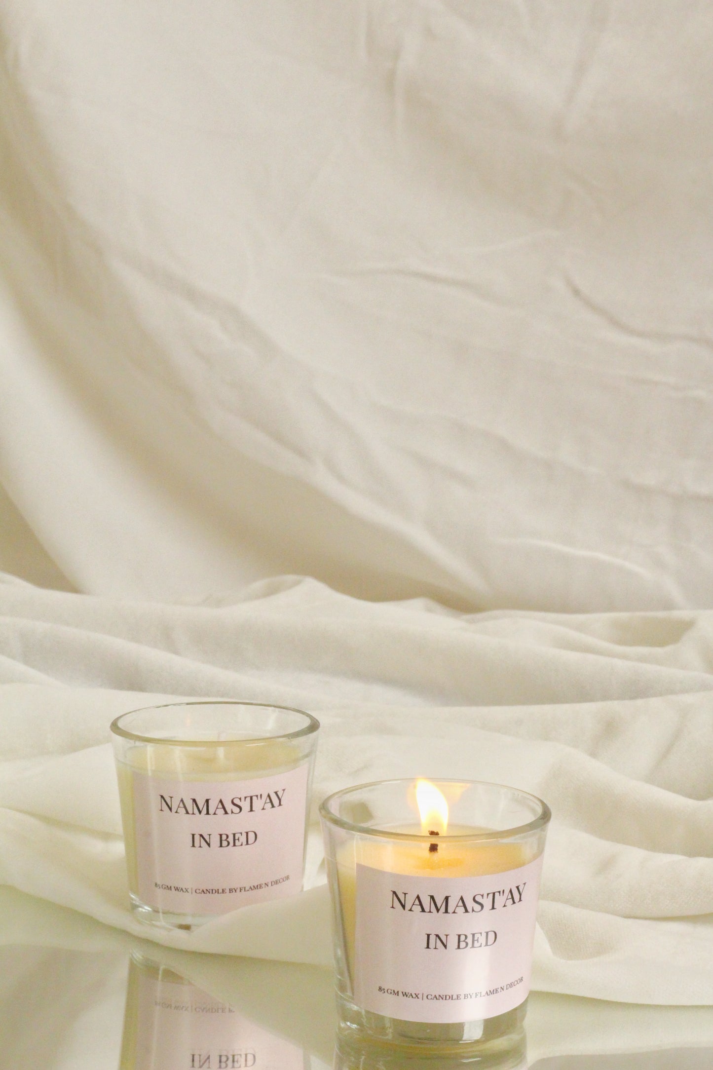 Namast'ay in Bed | Soy Candle set of 3