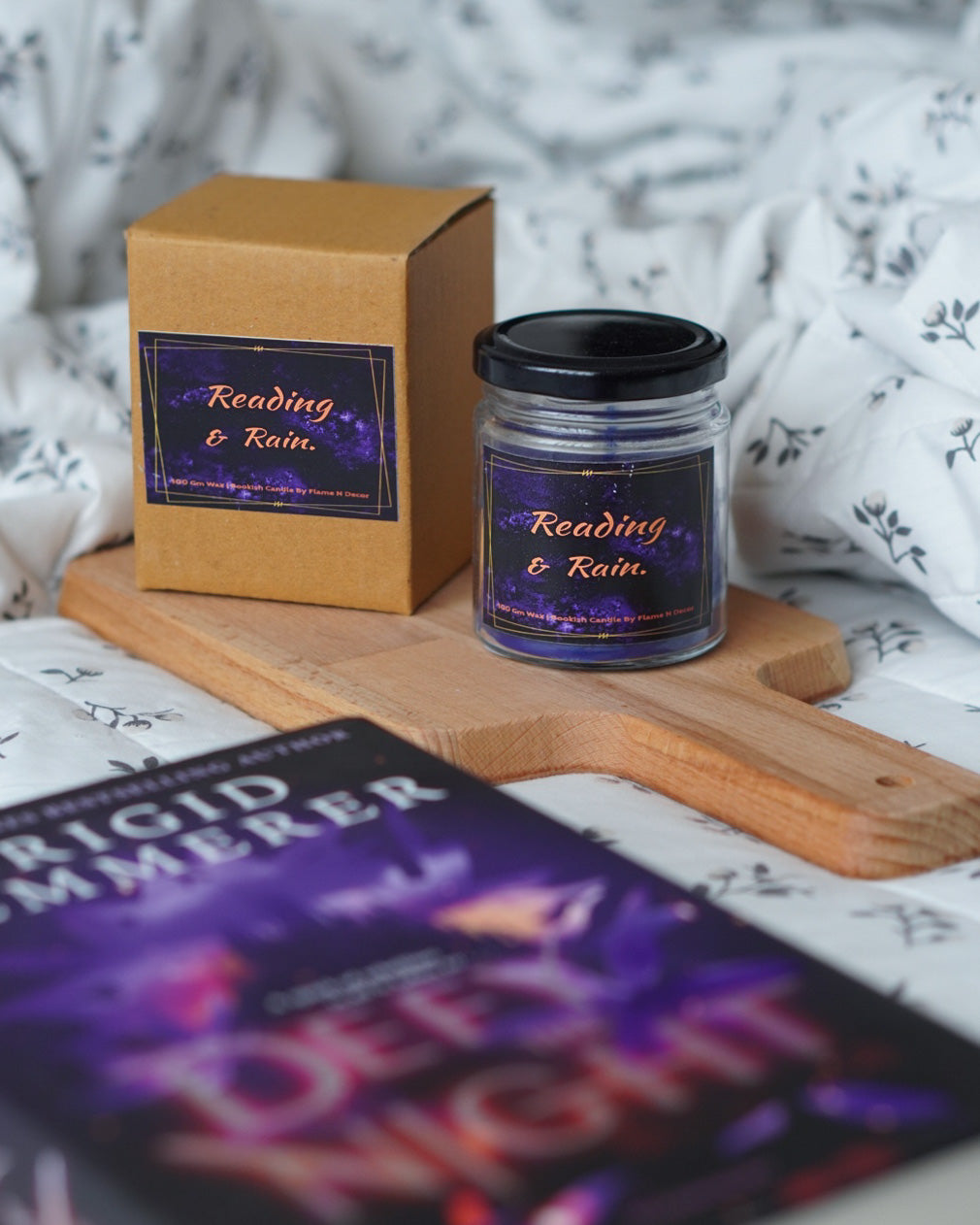 Reading & Rain | Soy Candle set of 2