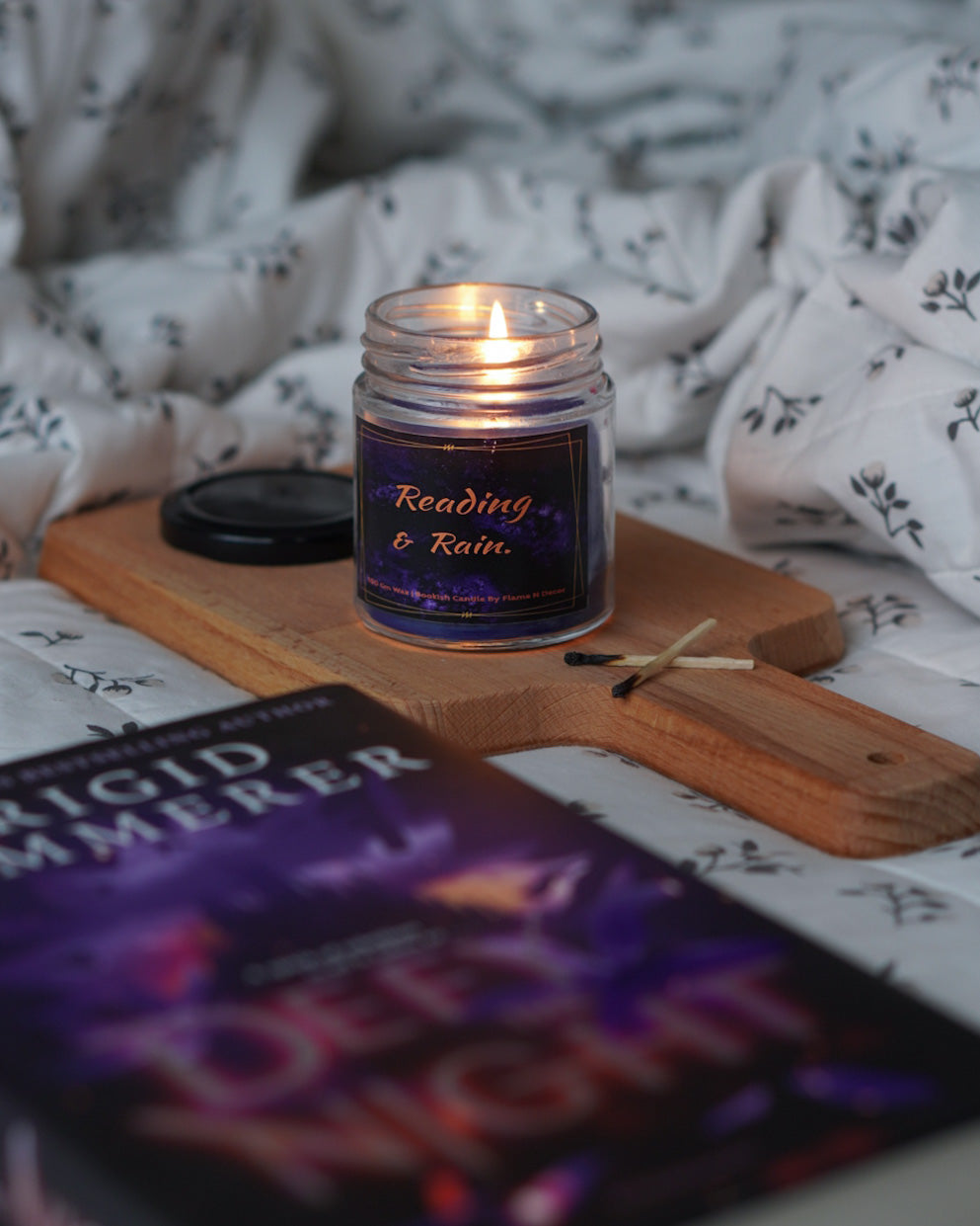 Reading & Rain | Soy Candle set of 2