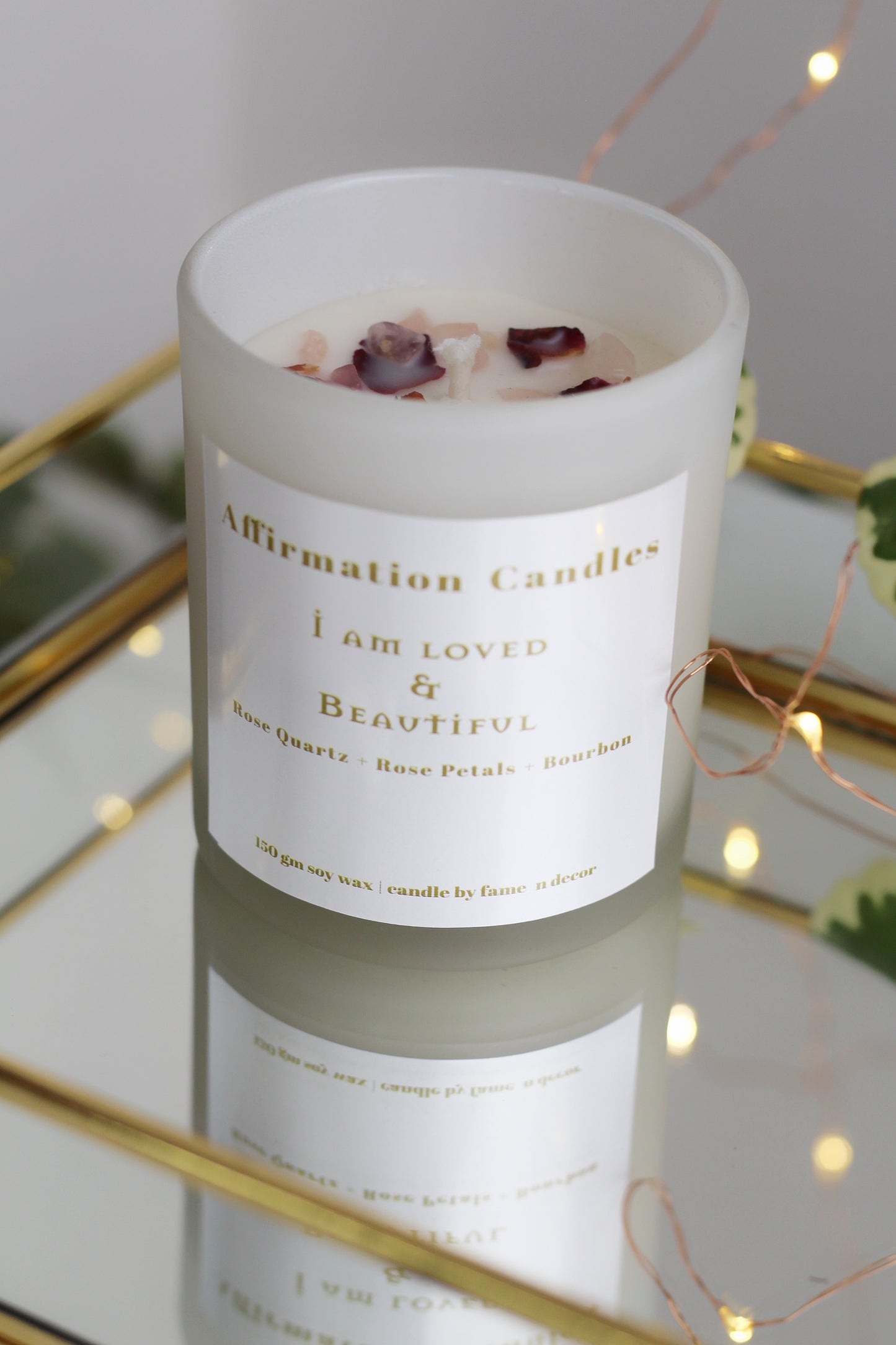 I am Loved & Beautiful | Soy Candle