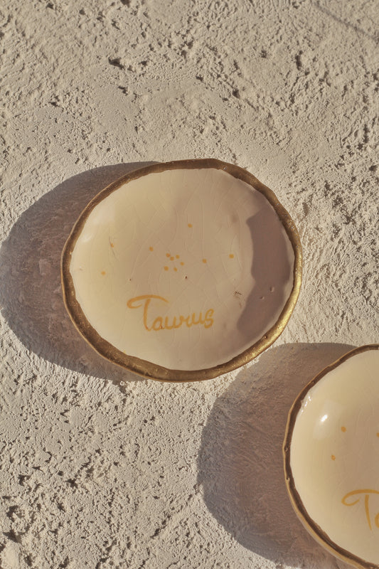 Taurus Zodiac Trinket Dish
