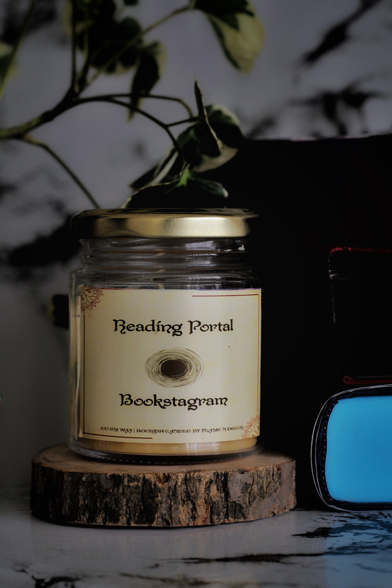 Bookish Candle