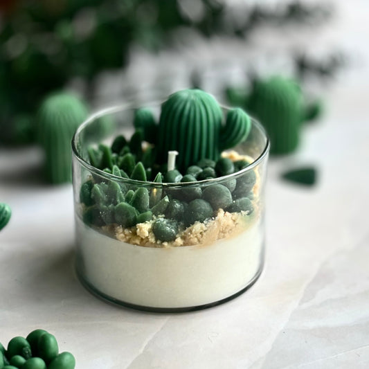 Desert Cactus Soy Wax Candle