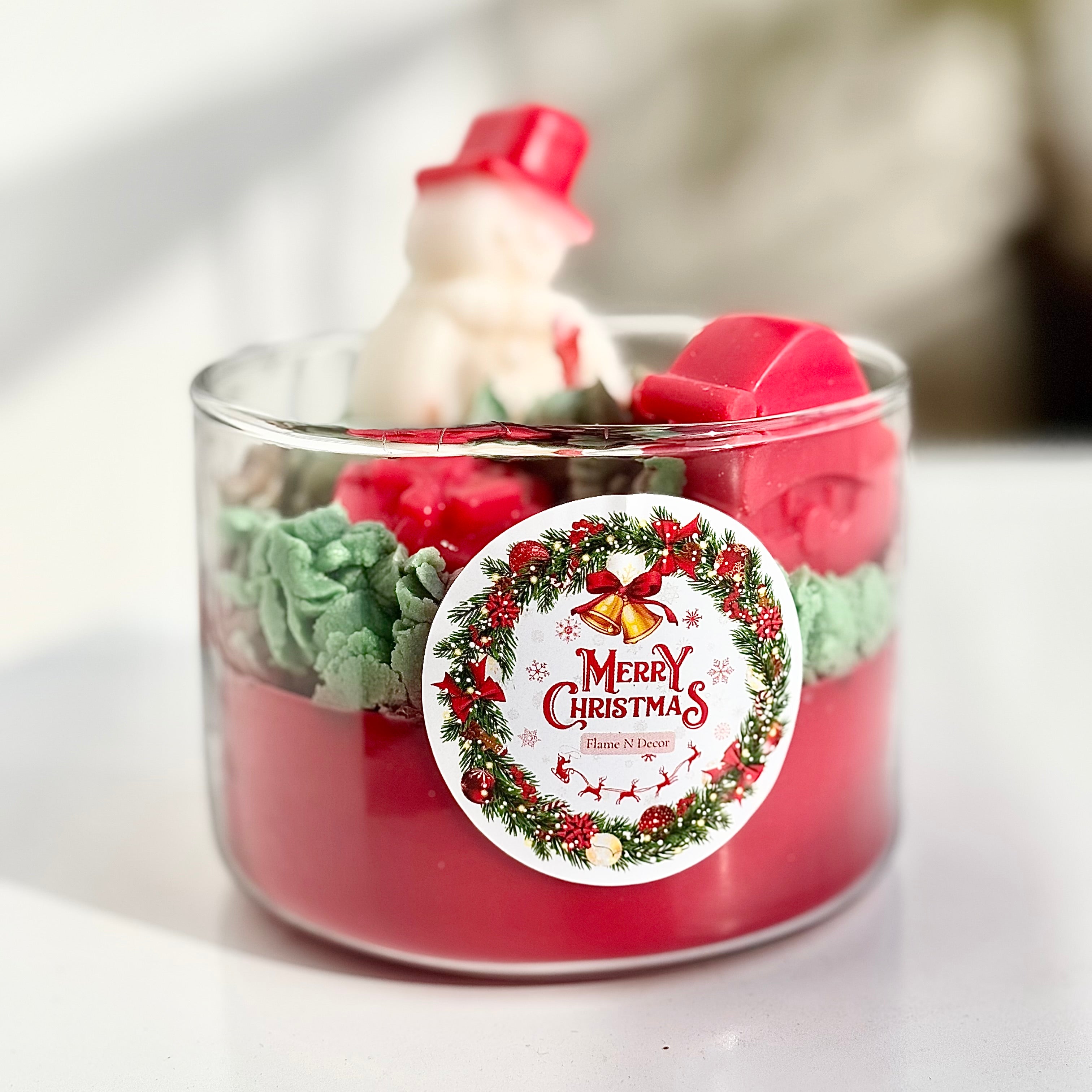 Designer Soy wax Scented Candle | Dessert Candle
