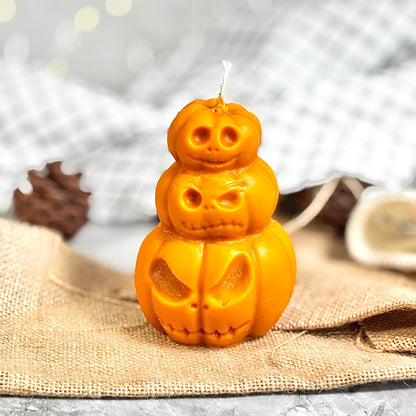 Halloween Pumpkin Shaped Candle – Orange Fragrance