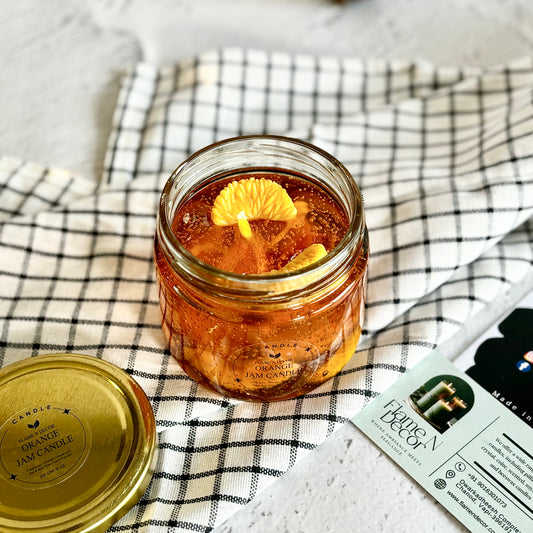 Orange Jam Scented Candle | Dessert Candle