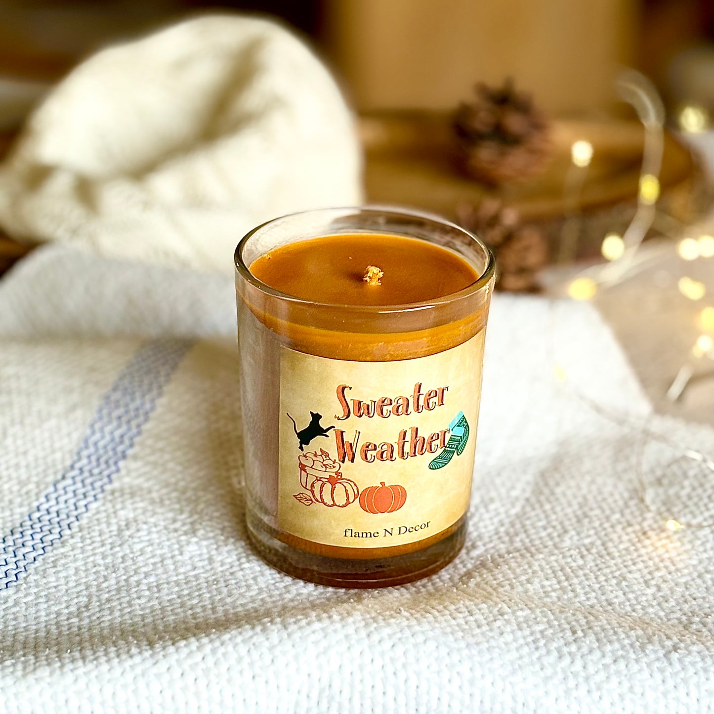 Sweater Weather Essential Oil Soy Wax Candle