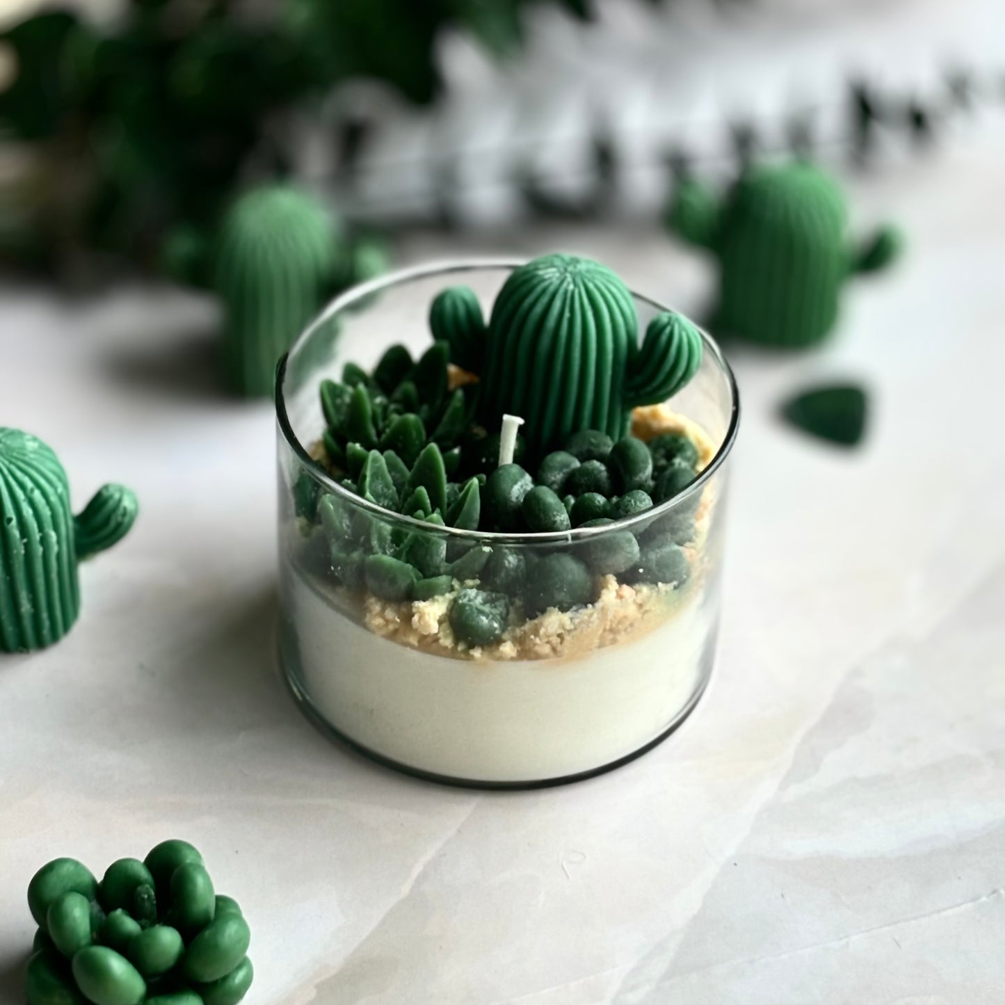 Desert Cactus Soy Wax Candle