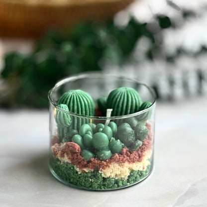 Desert Cactus Soy Wax Candle