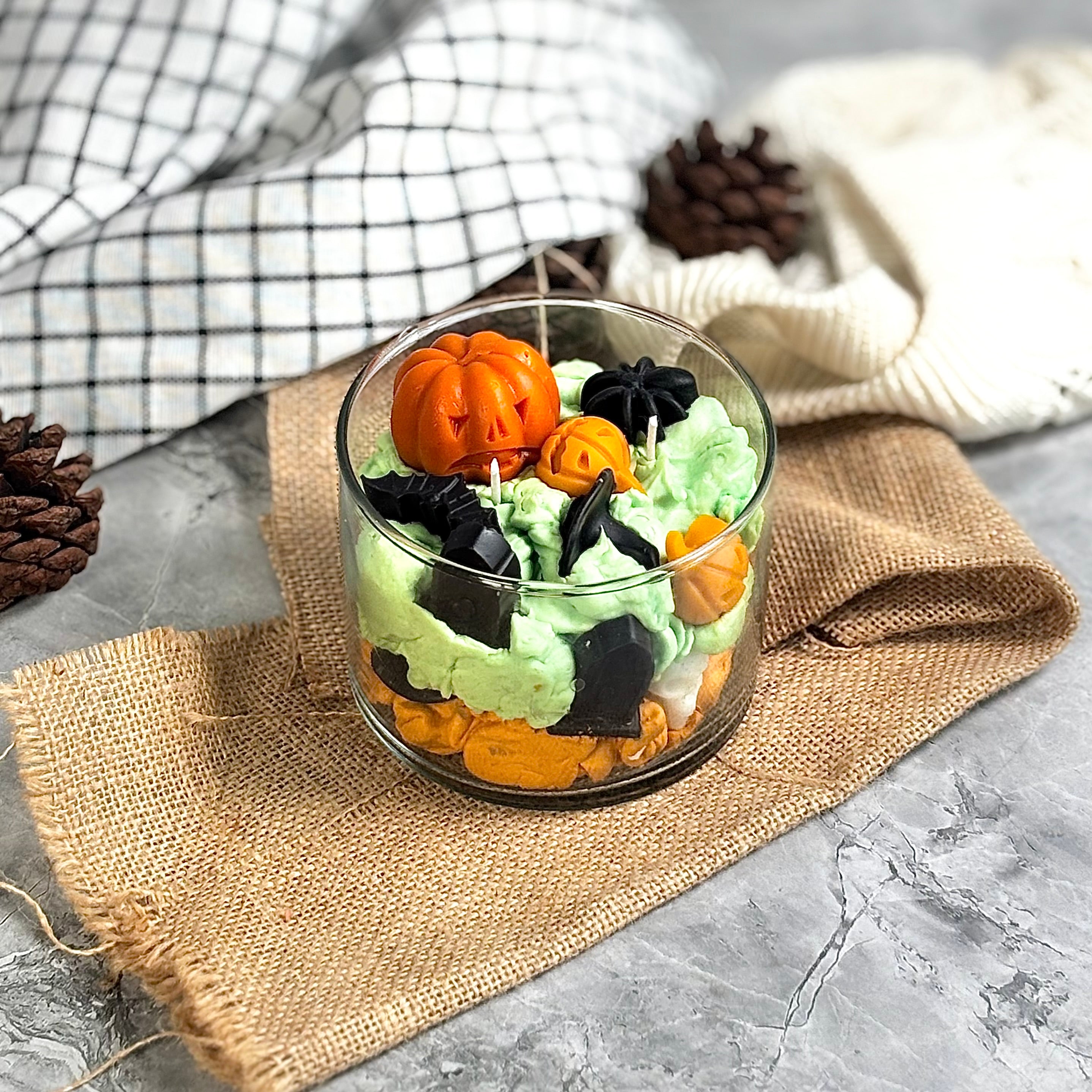 Pumpkin Graveyard Candle  – Pumpkin Spice Soy Wax