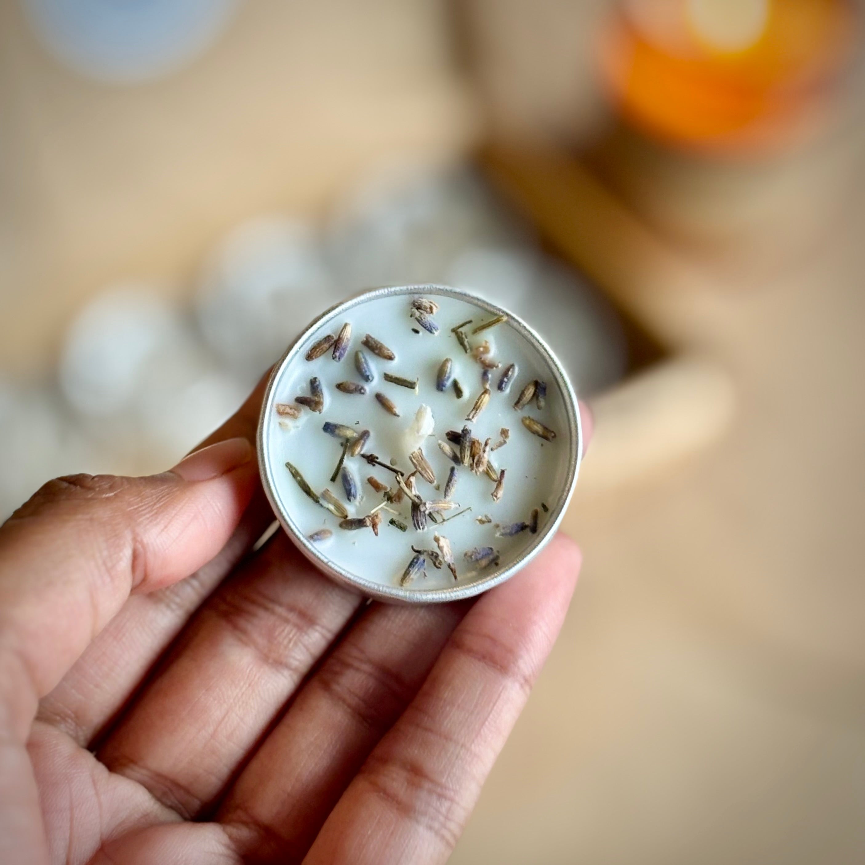 Lavender Infused Soy Wax Tealight Candles – Unscented