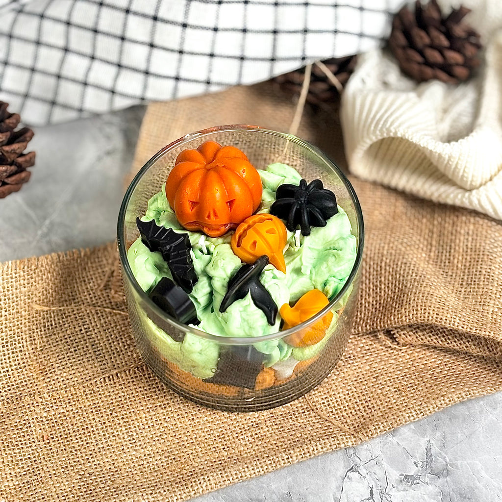 Pumpkin Graveyard Candle  – Pumpkin Spice Soy Wax