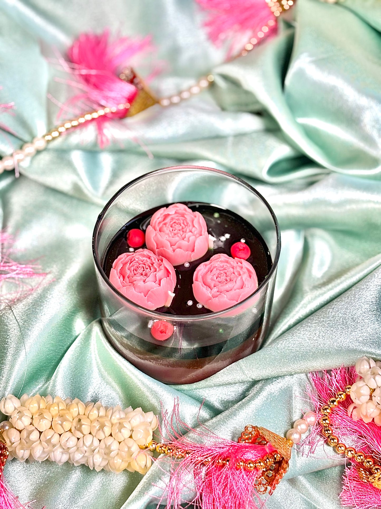 Flower Bouquet Soy Scented Candle
