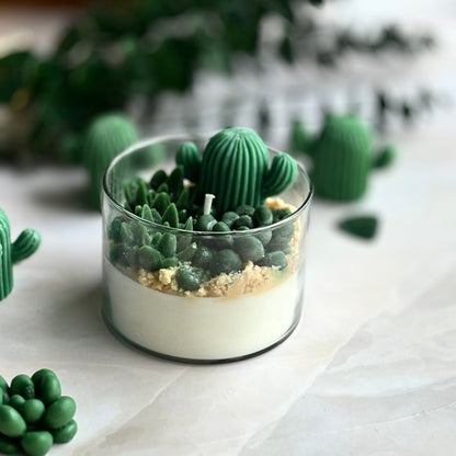 Desert Cactus Soy Wax Candle