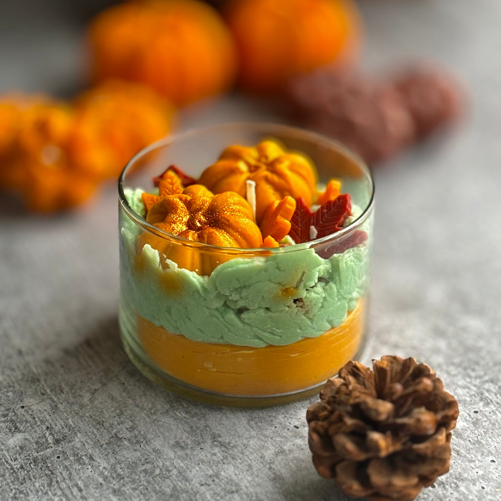 Pumpkin Patch Soy Wax Candle | Dessert Candle