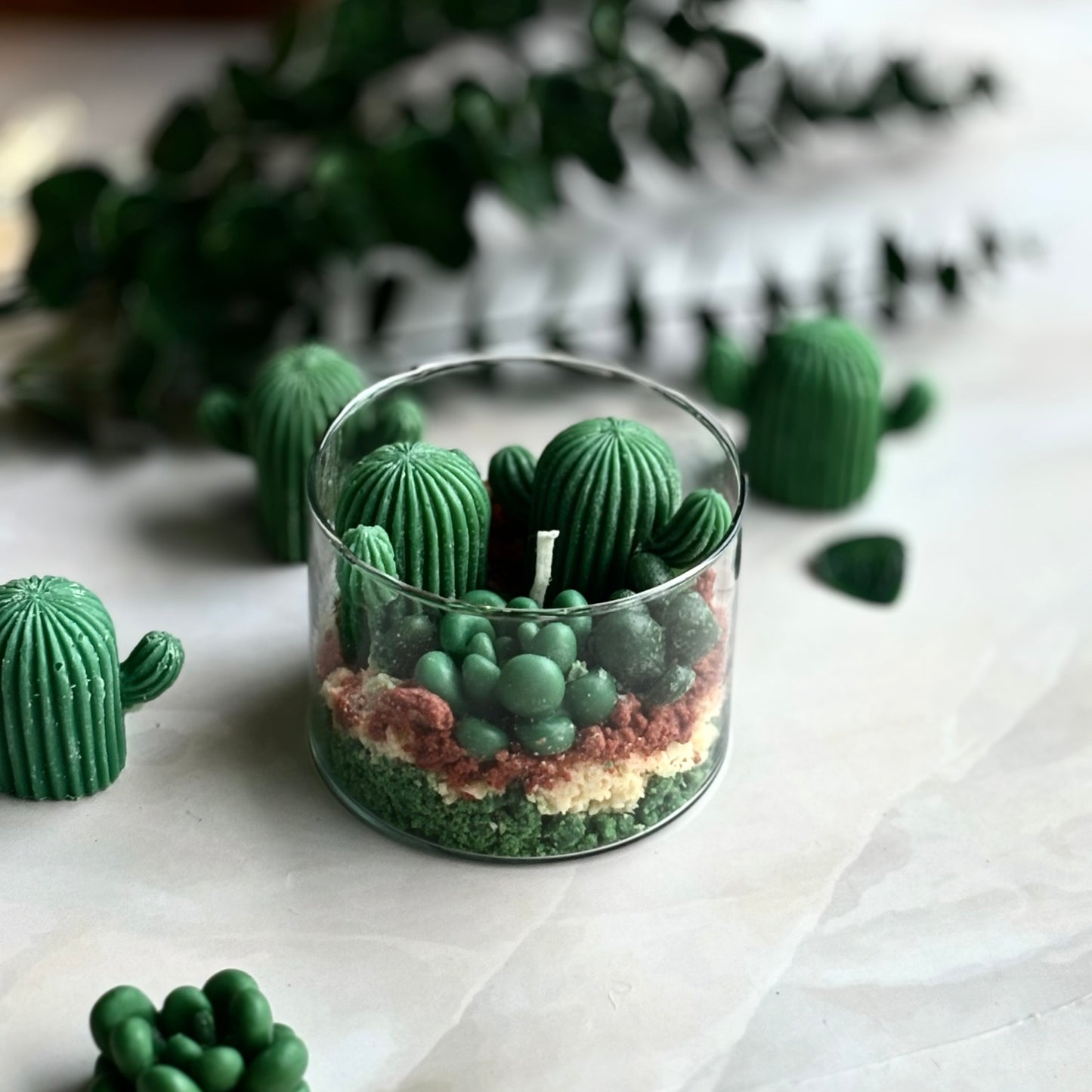 Desert Cactus Soy Wax Candle