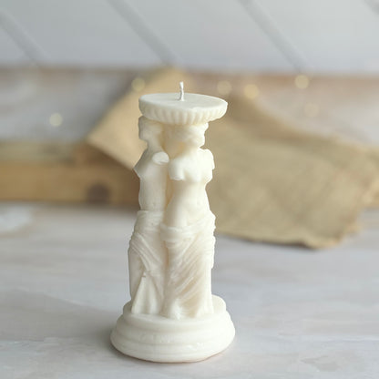 Greek Goddess Decorative Soy Scented Candle