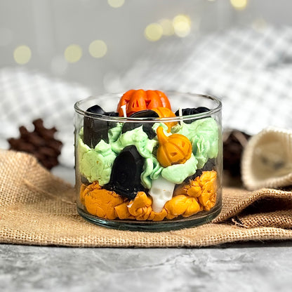 Pumpkin Graveyard Candle  – Pumpkin Spice Soy Wax