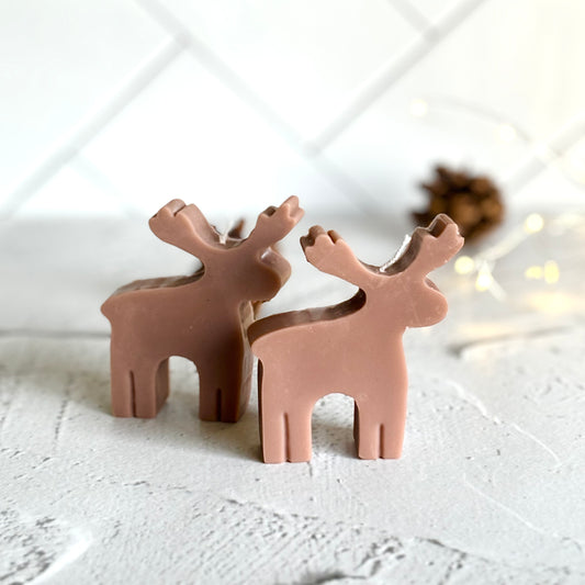 Brown Deer Soy Scented Candle | Set of 2 | Coffee Scented