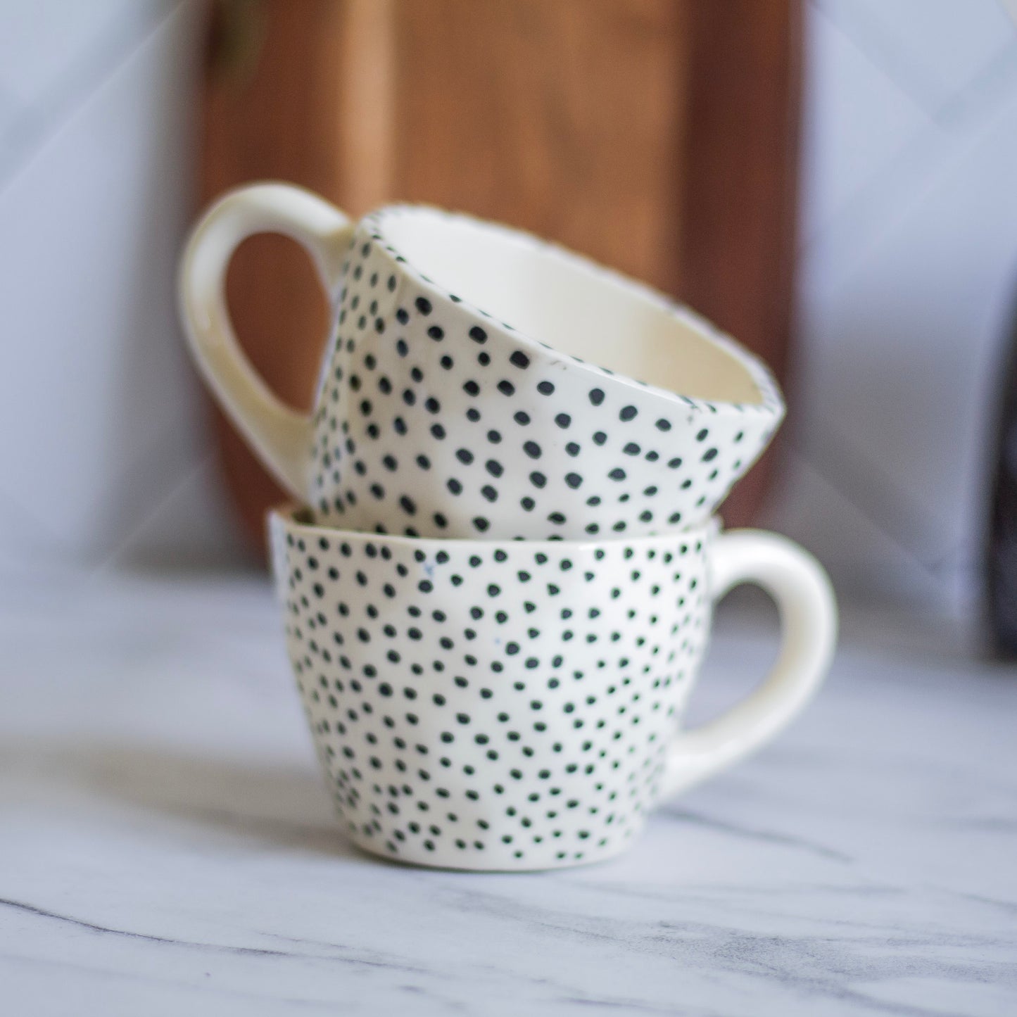 Small Polka Dot Coffee Mug