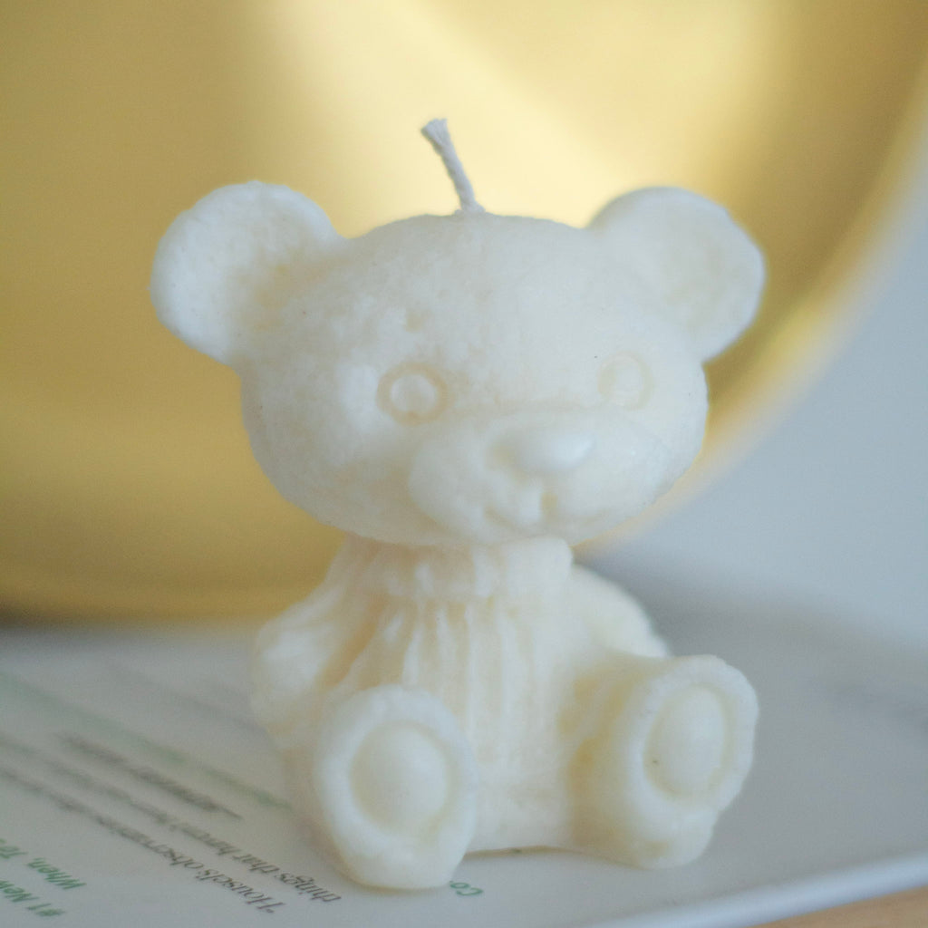 Teddy Decorative Soy Scented Candle set of 3