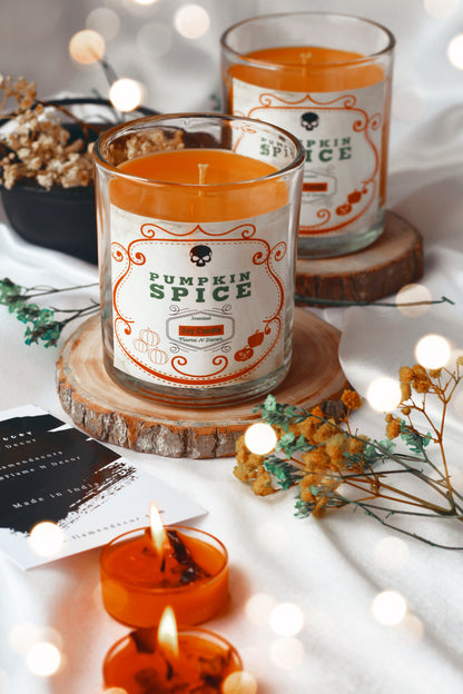 Pumpkin Spice Essential Oil Scented Candle