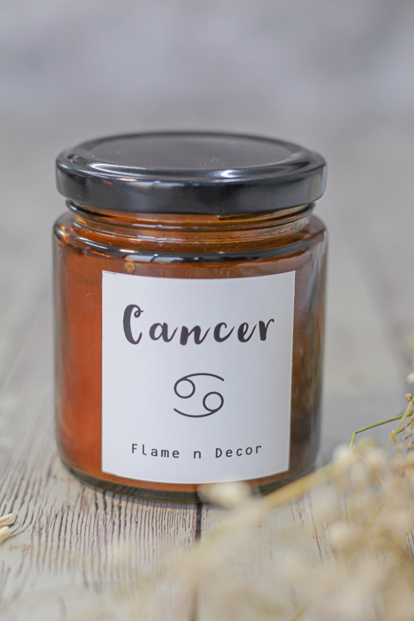 Cancer Zodiac Scented Candle