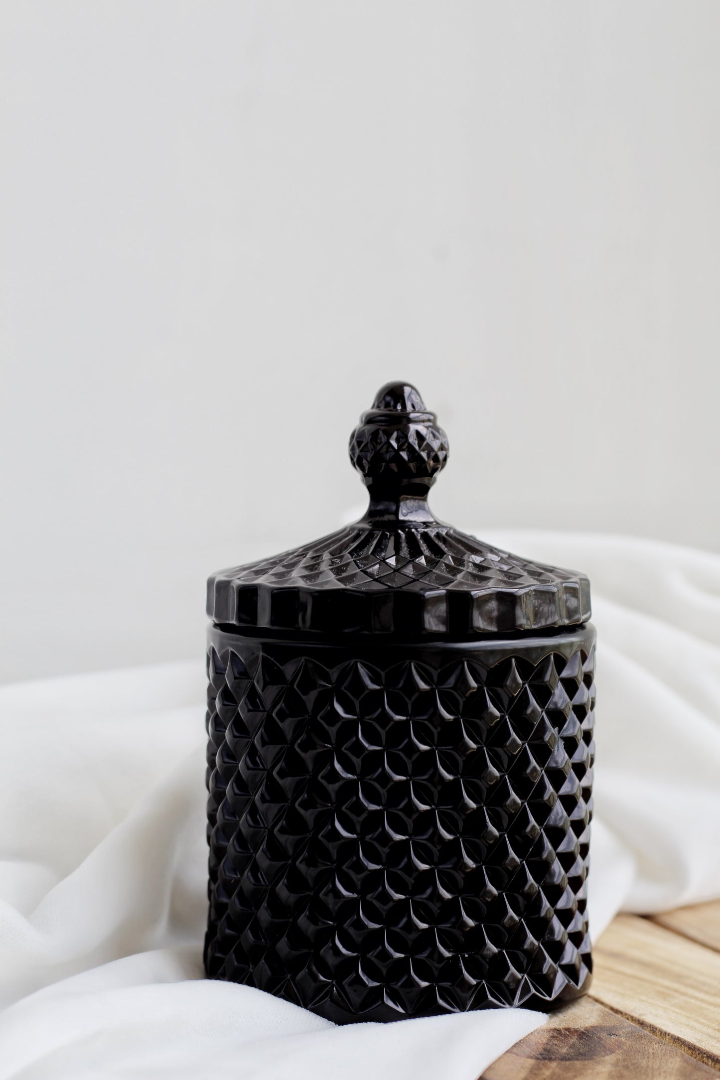 Black Diamond jar Candle