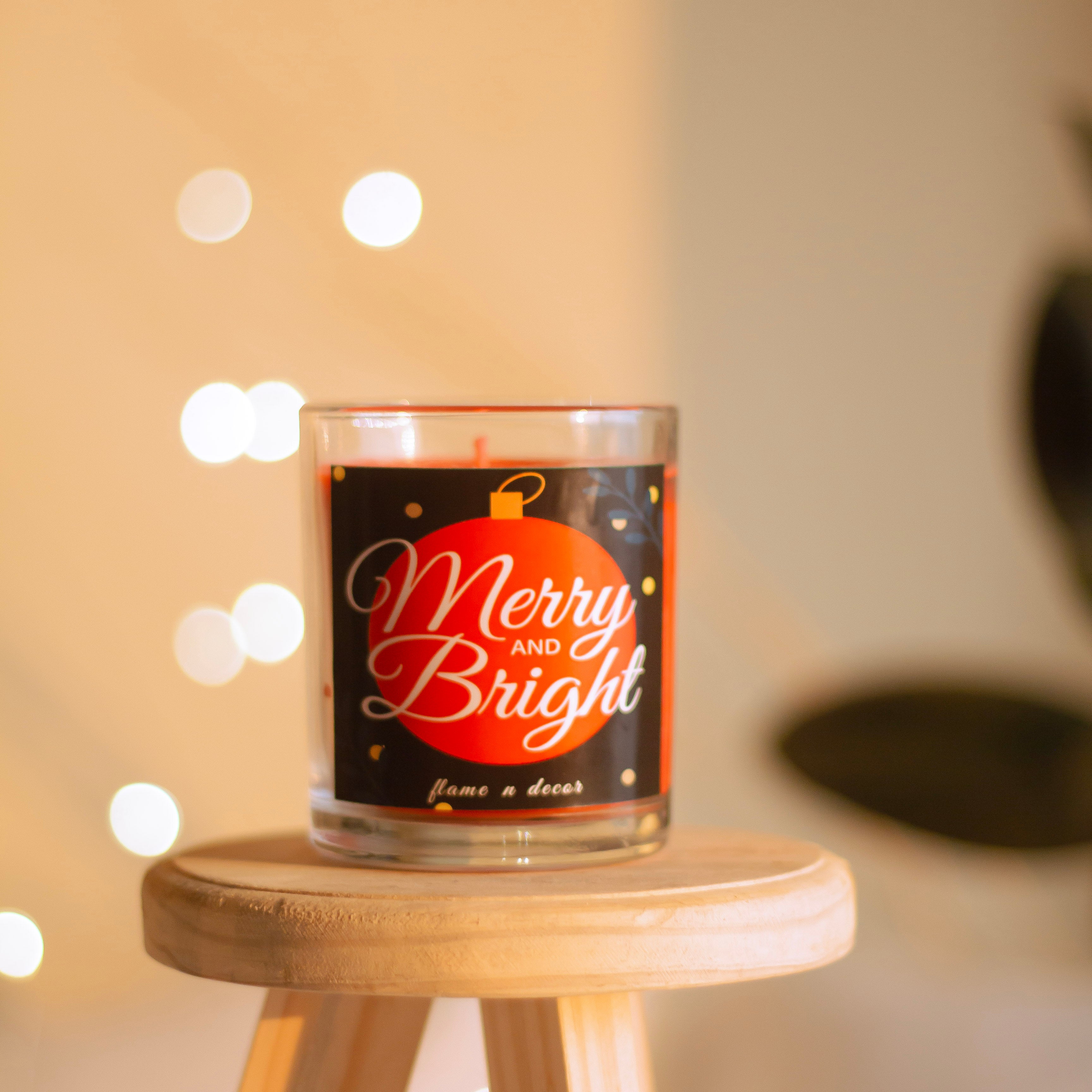 Merry & Bright  Soy Scented Candle