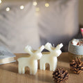 Deer White Scented Soy Candle | Set of 2